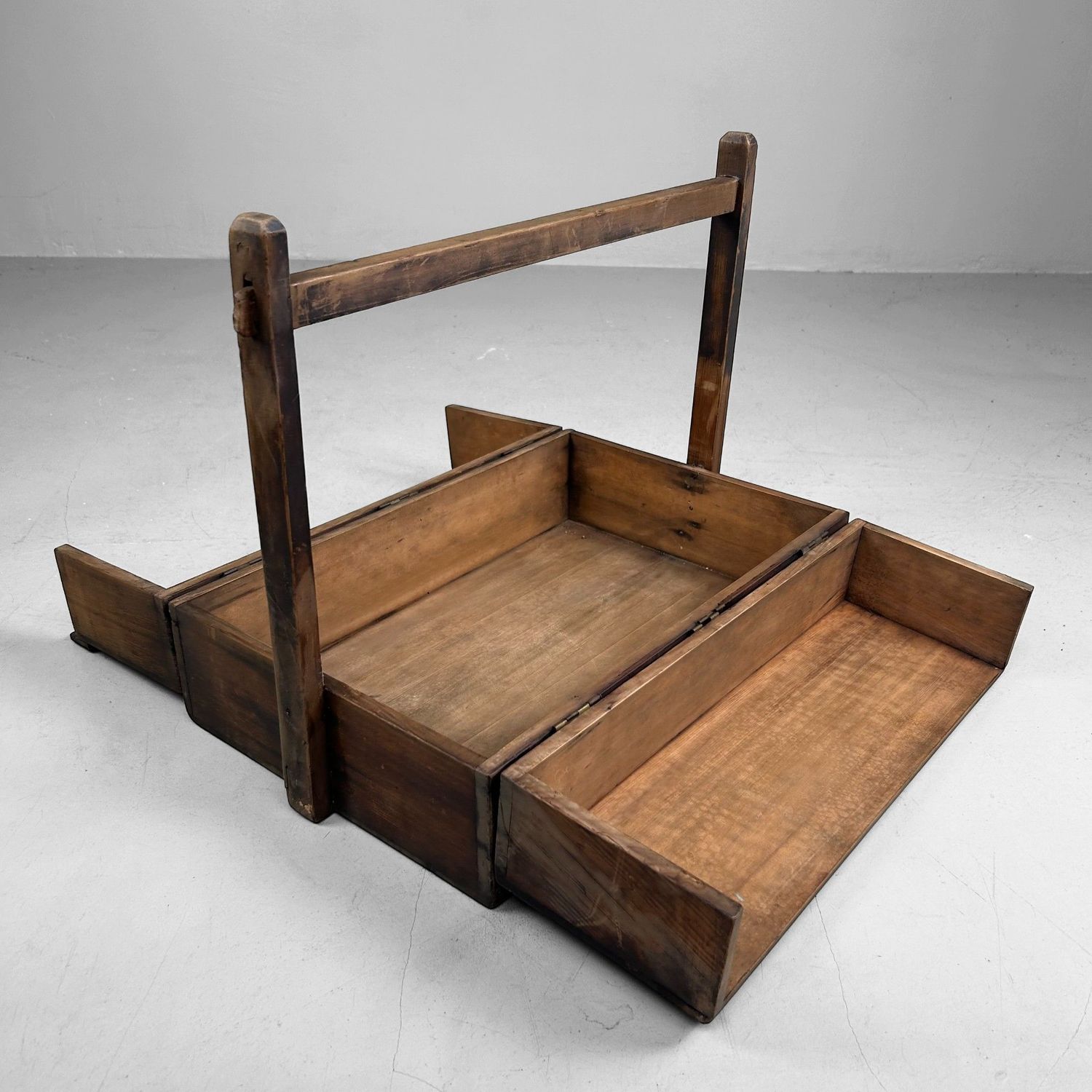 Japanese Kōgu-bako, Mingei Tool Box, 1930s