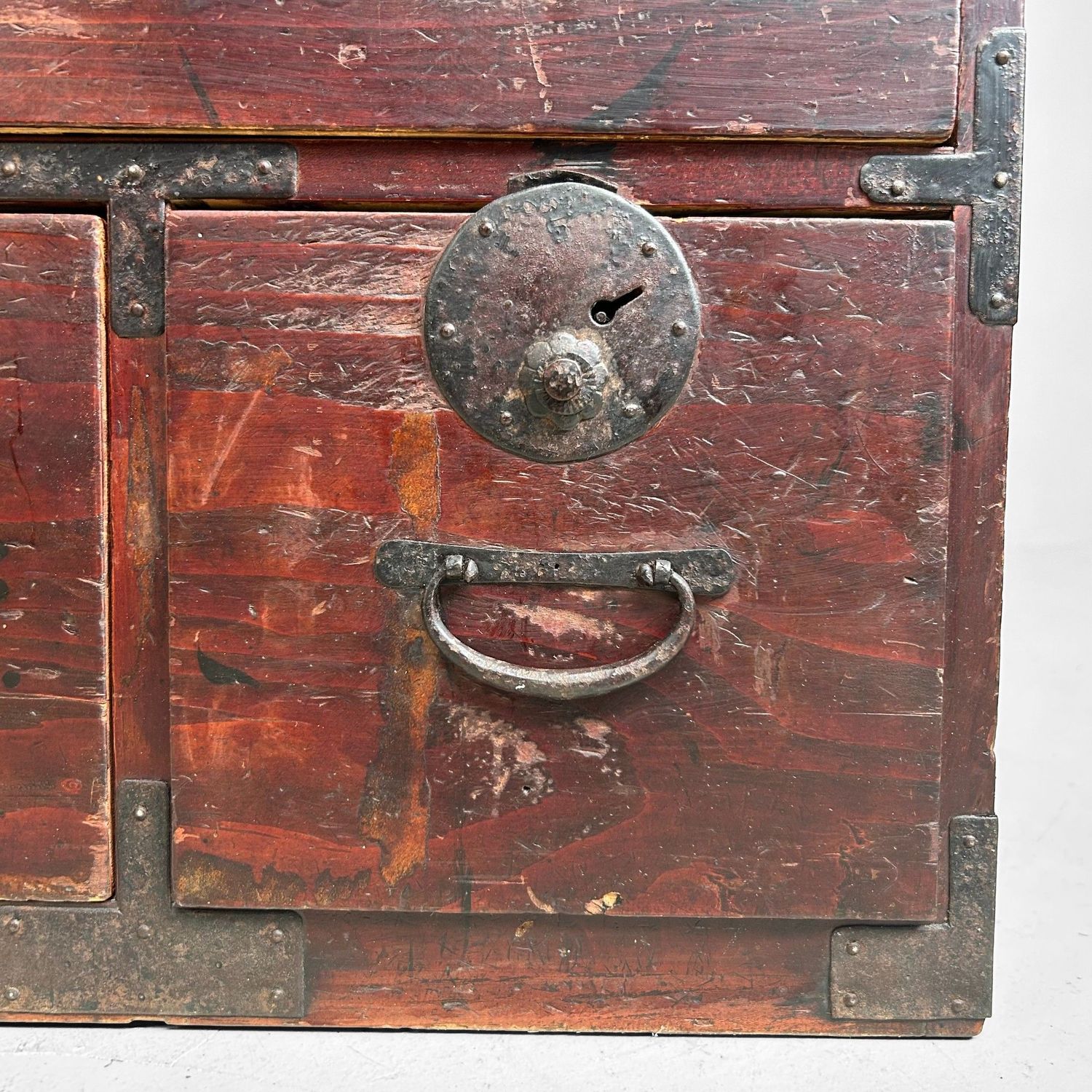 Sfeervolle Japanse Tansu, Ladekast, 1900–1920