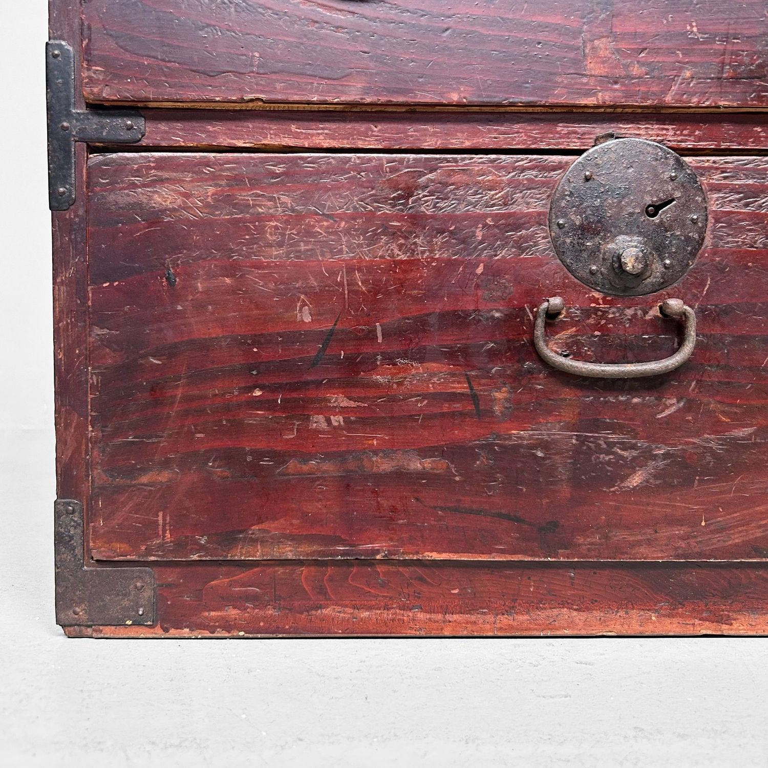 Sfeervolle Japanse Tansu, Ladekast, 1900–1920