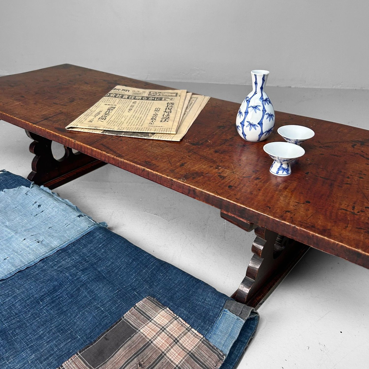 Japanese Bundai, Low Writing Table, late Meiji period