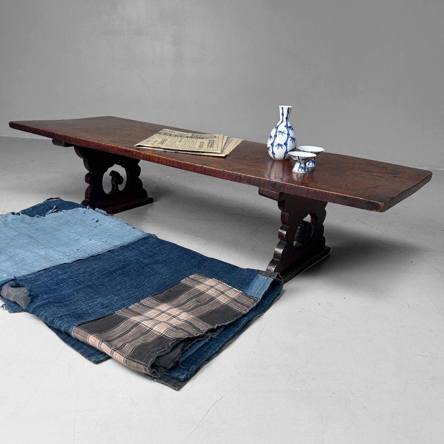 Japanese Bundai, Low Writing Table, late Meiji period
