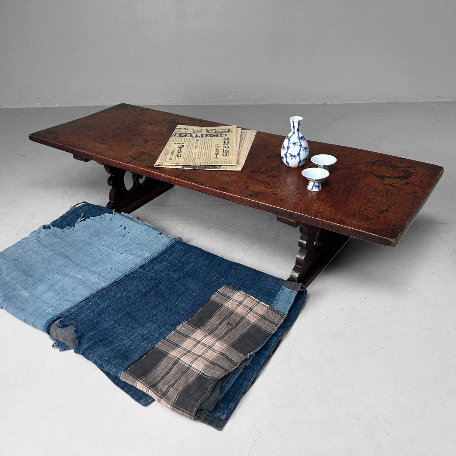 Japanese Bundai, Low Writing Table, late Meiji period