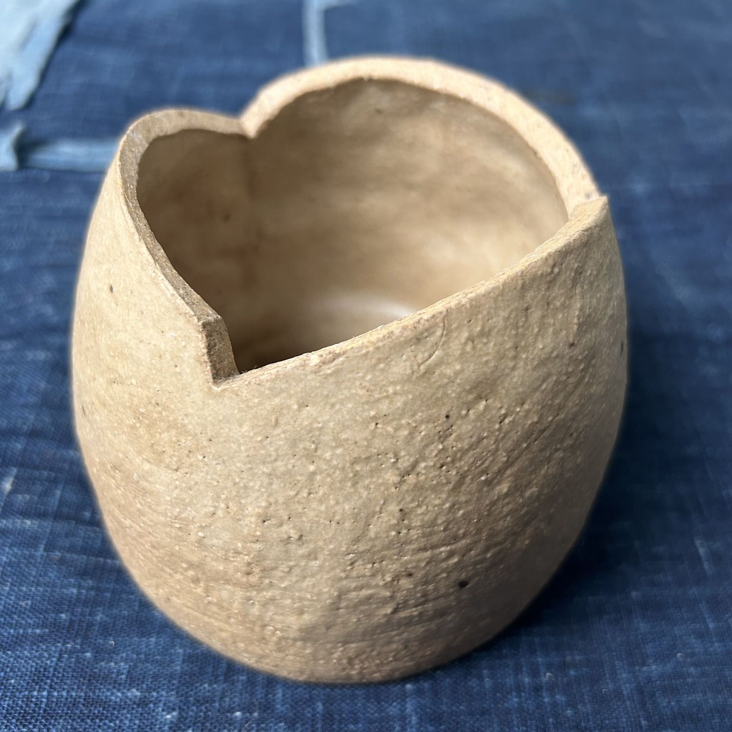 Small Japanese Vase/Incense Burner by Gassan (Takao Nagata), Kyoto, 1970