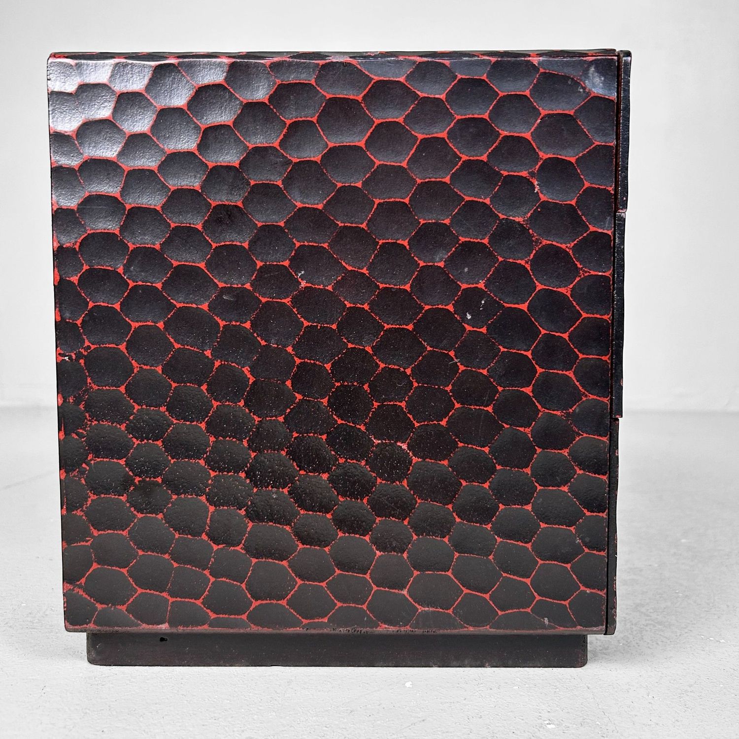 Vintage Kamakura-bori Haribako, 'Bamboe', Japans Juwelenkastje, Japan.