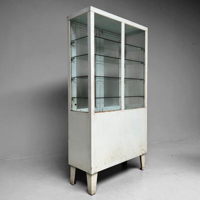 Japanese Metal Medical Cabinet, Taiho Koki, Tokyo, 1960s.