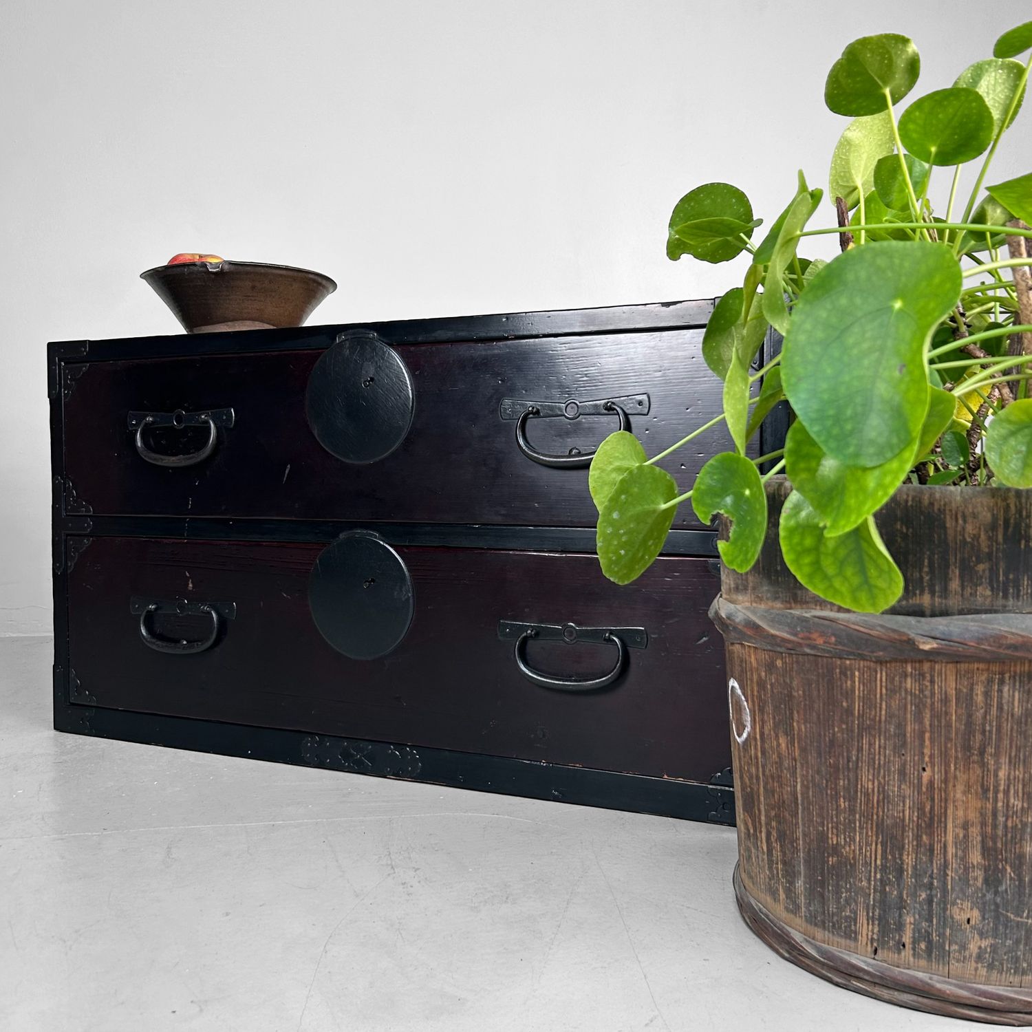 Antieke Japanse Ladekast, Traditionele Tansu, 1900s