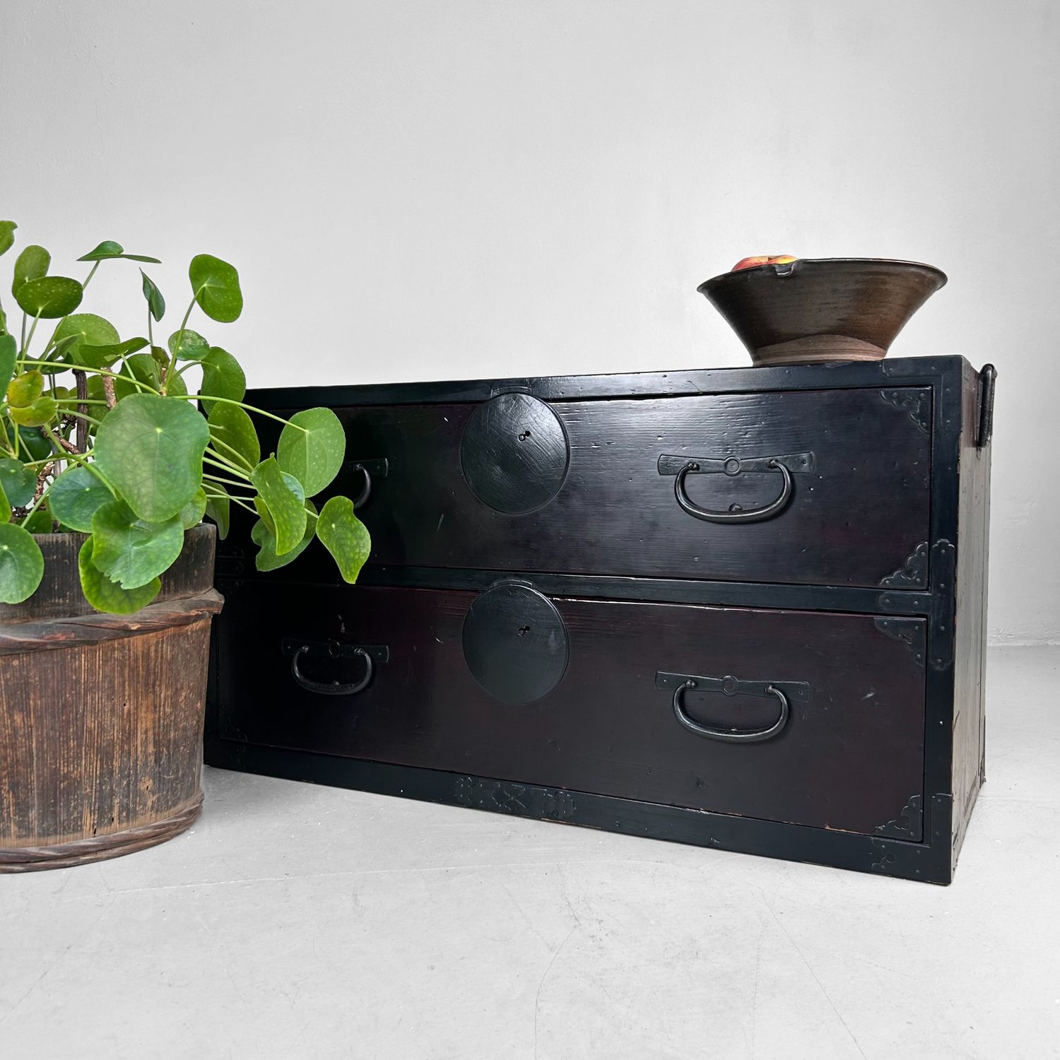 Antieke Japanse Ladekast, Traditionele Tansu, 1900s