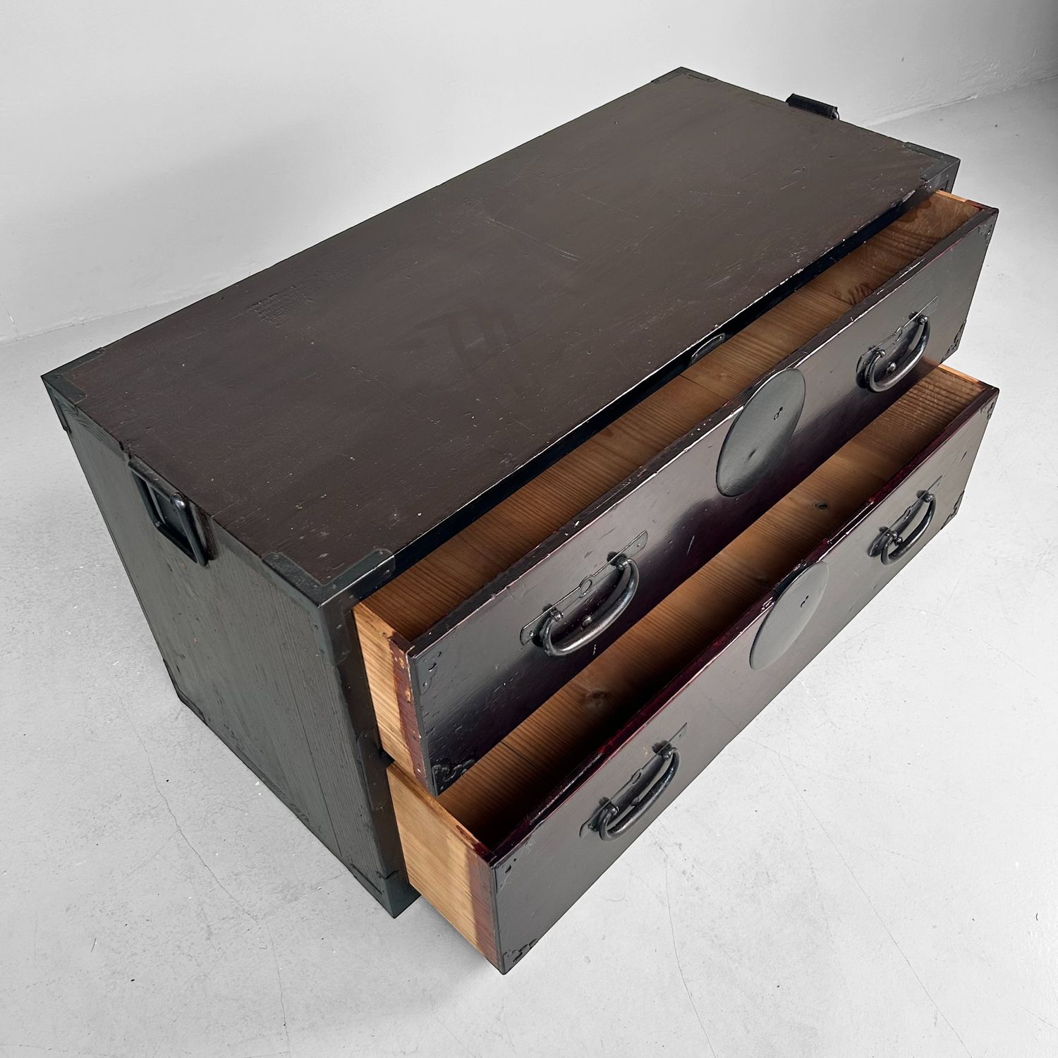 Antieke Japanse Ladekast, Traditionele Tansu, 1900s