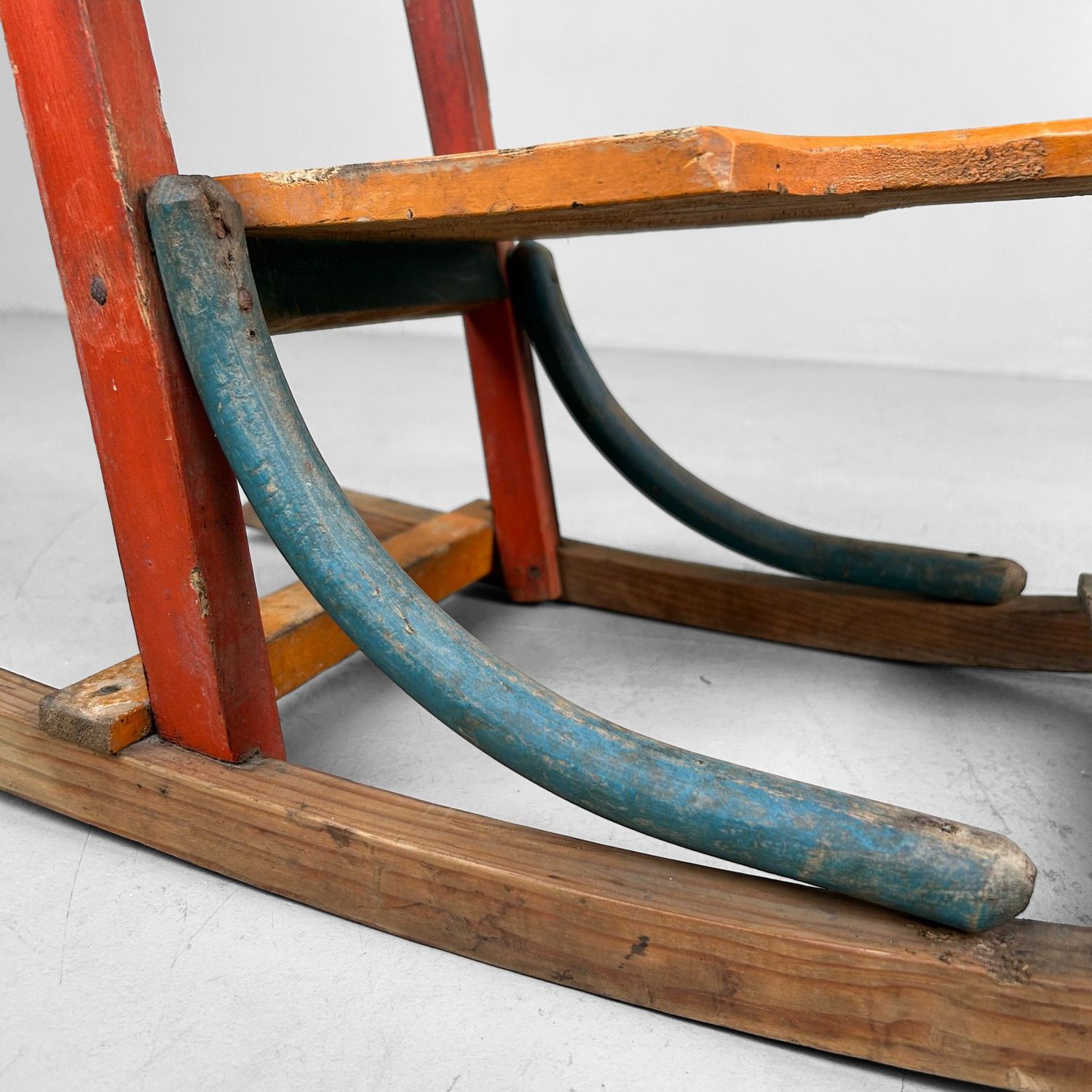 Decoratief Japans Houten Schommelpaard, 1940