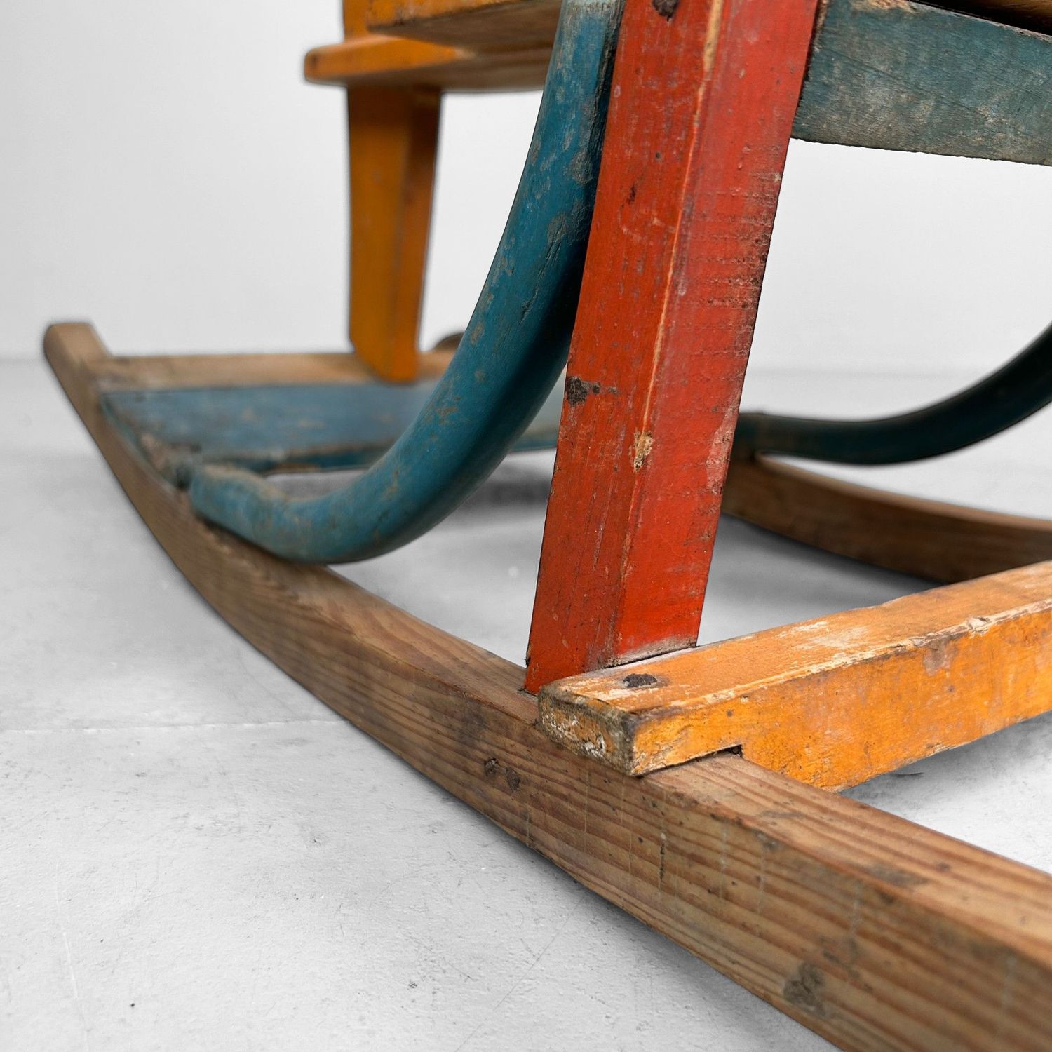 Decoratief Japans Houten Schommelpaard, 1940