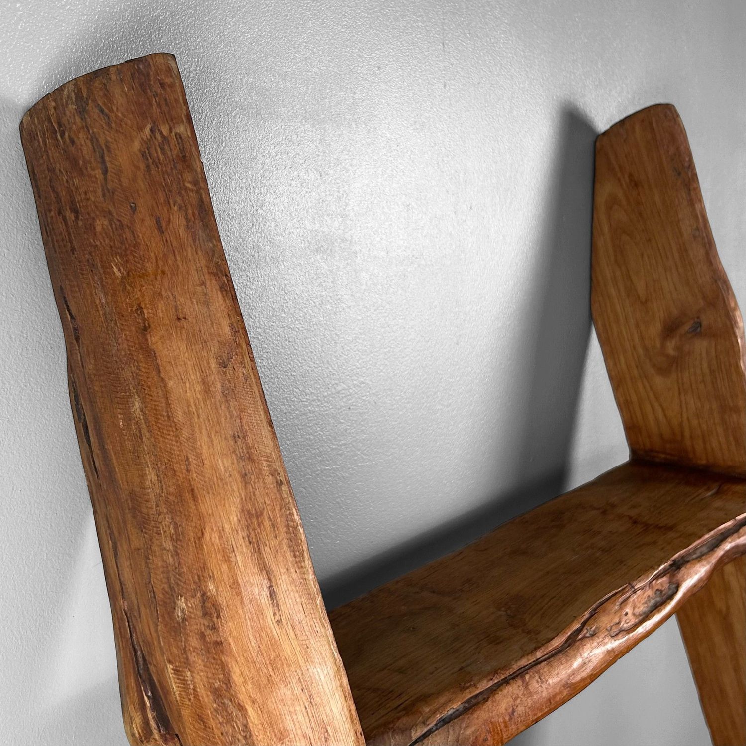 Antique Japanese Wooden Ladder, Hashigo, 1930s