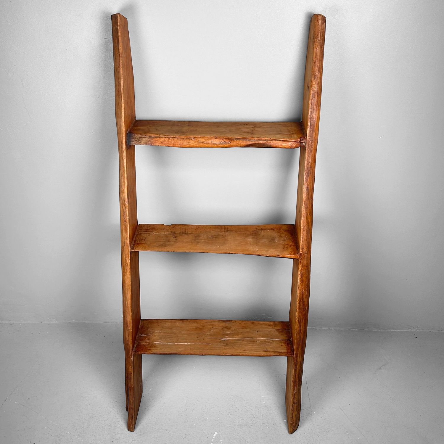 Antique Japanese Wooden Ladder, Hashigo, 1930s