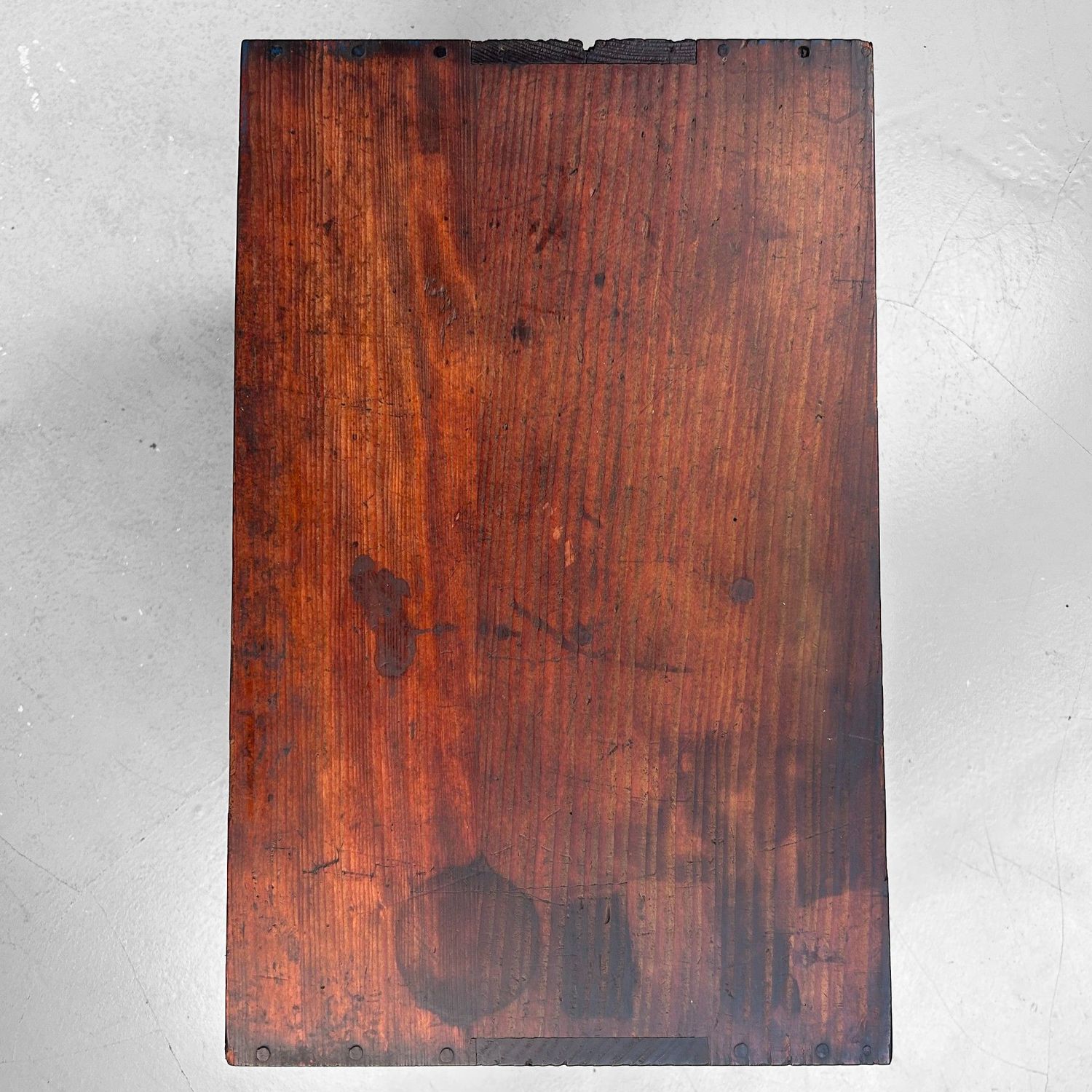 Klein Japans Houten Opbergmeubel, 1930s
