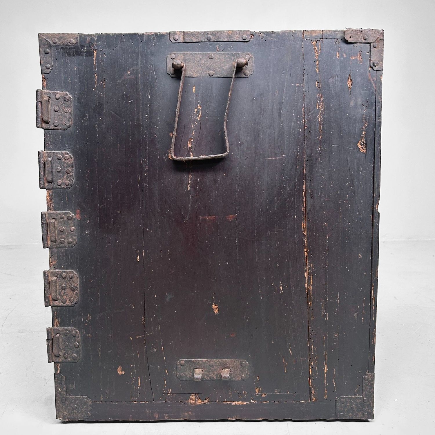 Antieke Japanse Tansu Ladekast — 1900s, met Geheime Lade