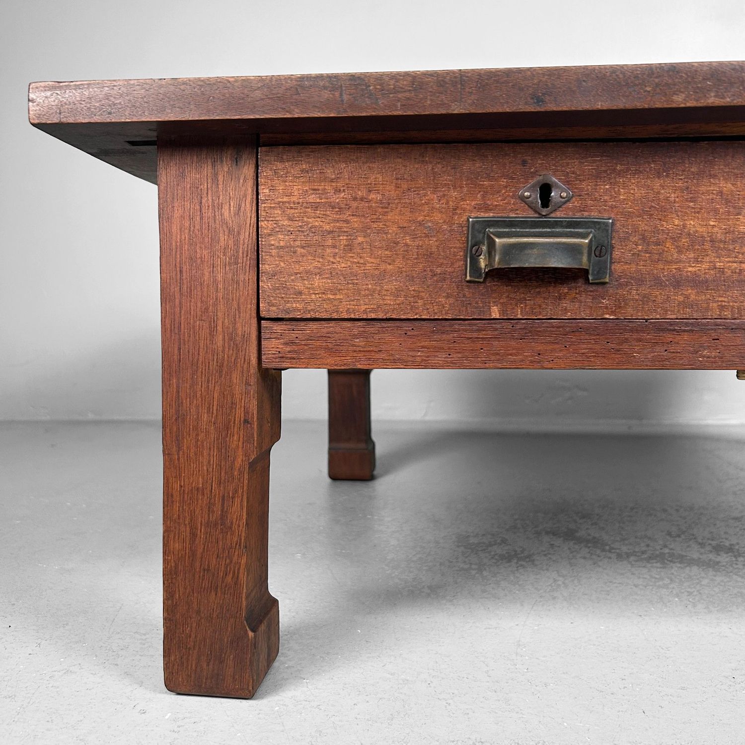 Traditionele Japanse Lage Schrijftafel, Chabudai, 1930s
