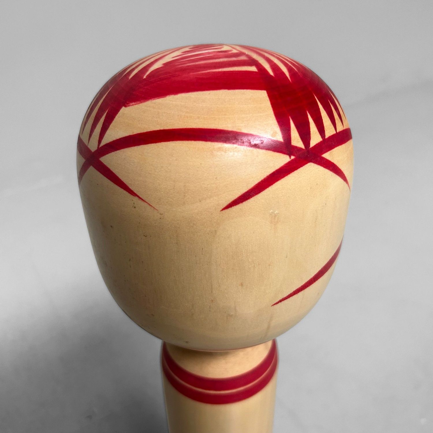 Traditional Japanese Kokeshi by Konno Kashiku, Togatta, 1970s