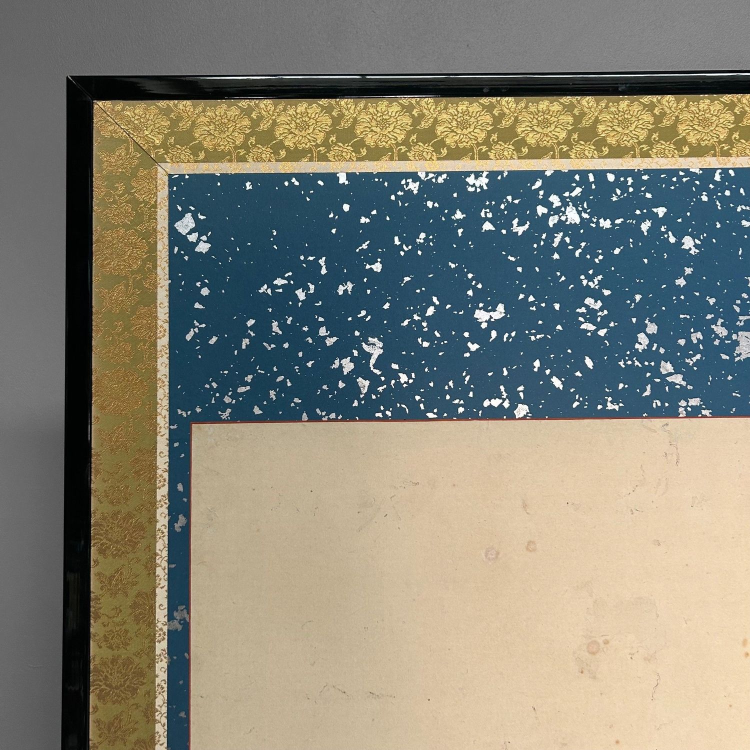 Japanese Folding Screen, Byōbu with Ink Paintings by Hōkyō Dōun, 1880s Japanese Folding Screen, Byōbu with Ink Paintings by Hōkyō Dōun, 1880s