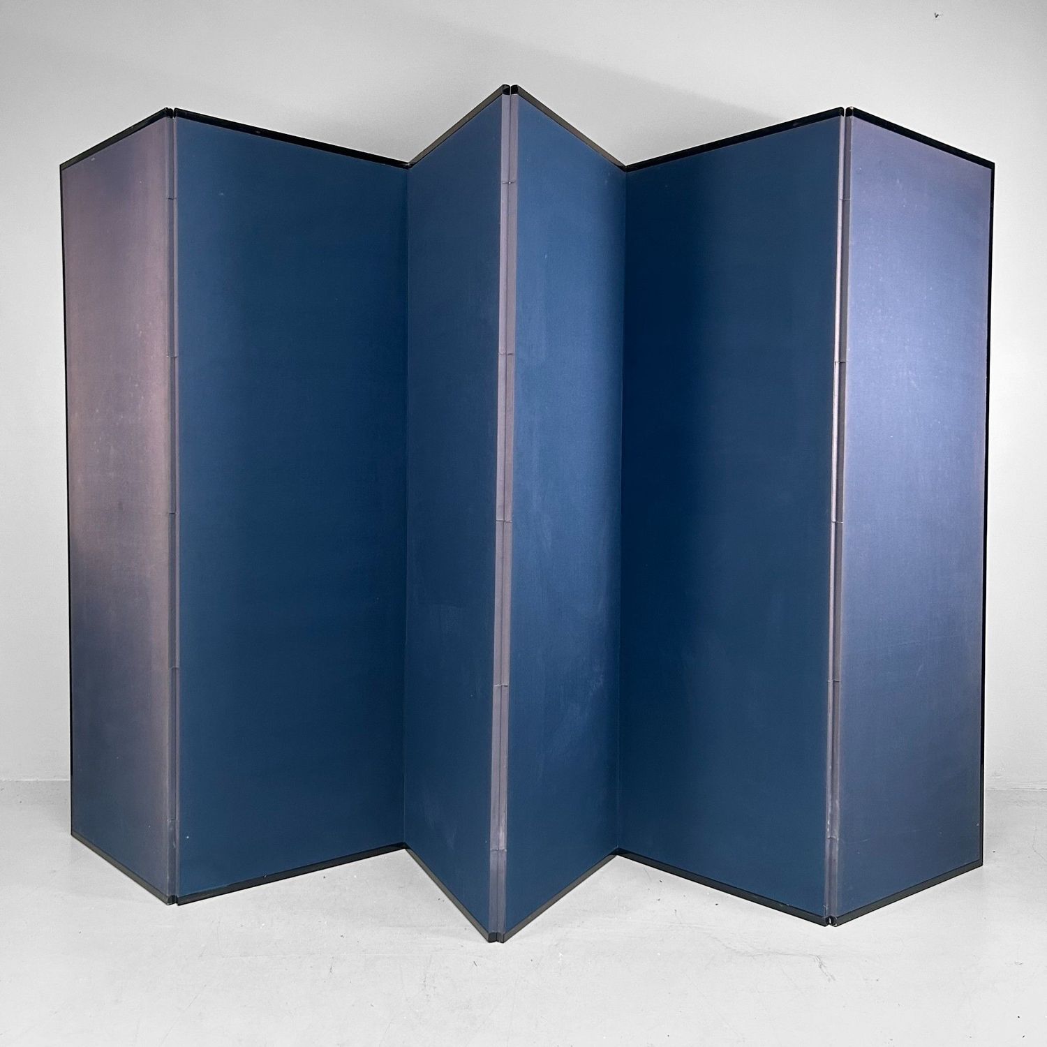 Japanese Folding Screen, Byōbu with Ink Paintings by Hōkyō Dōun, 1880s Japanese Folding Screen, Byōbu with Ink Paintings by Hōkyō Dōun, 1880s