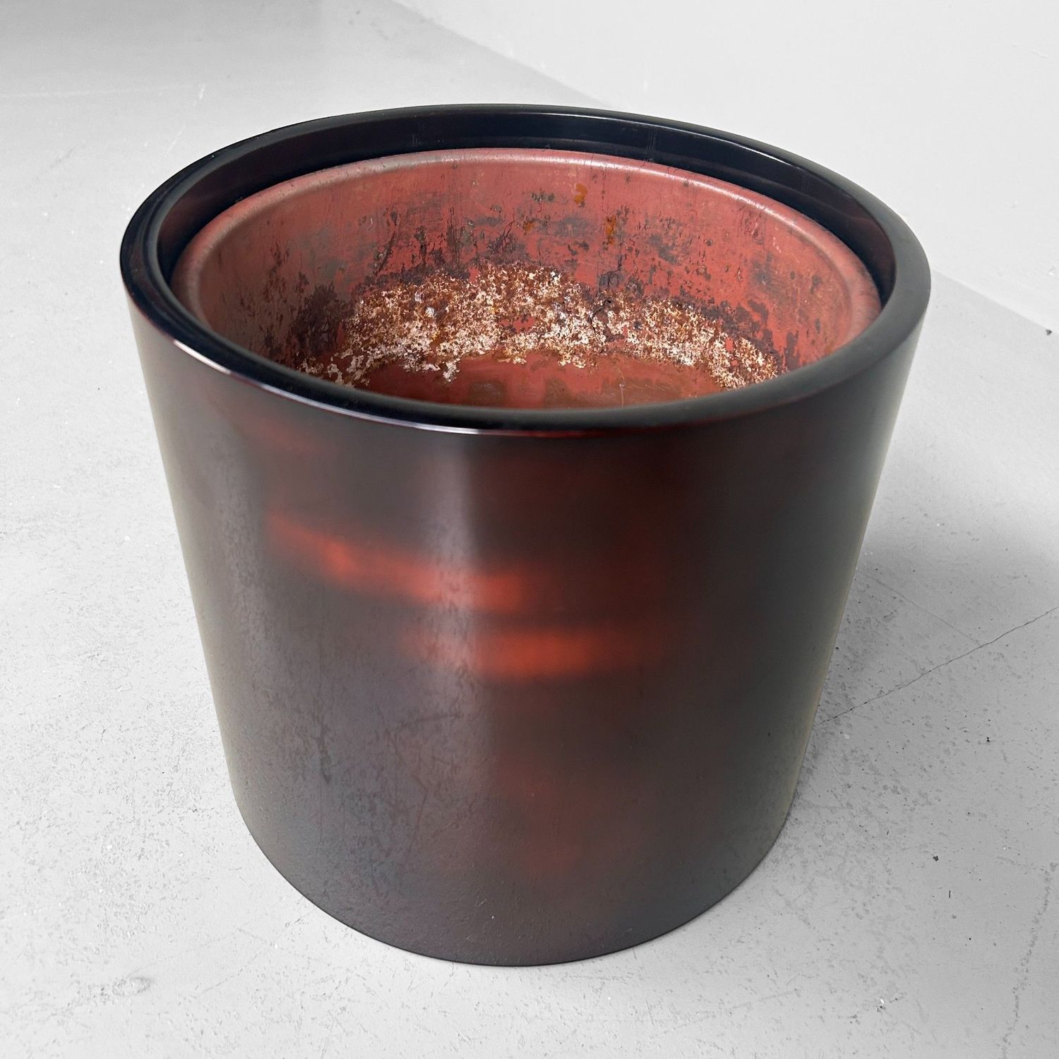 Vintage Japanese Hibachi, 1930s – Minimalist Plant Stand