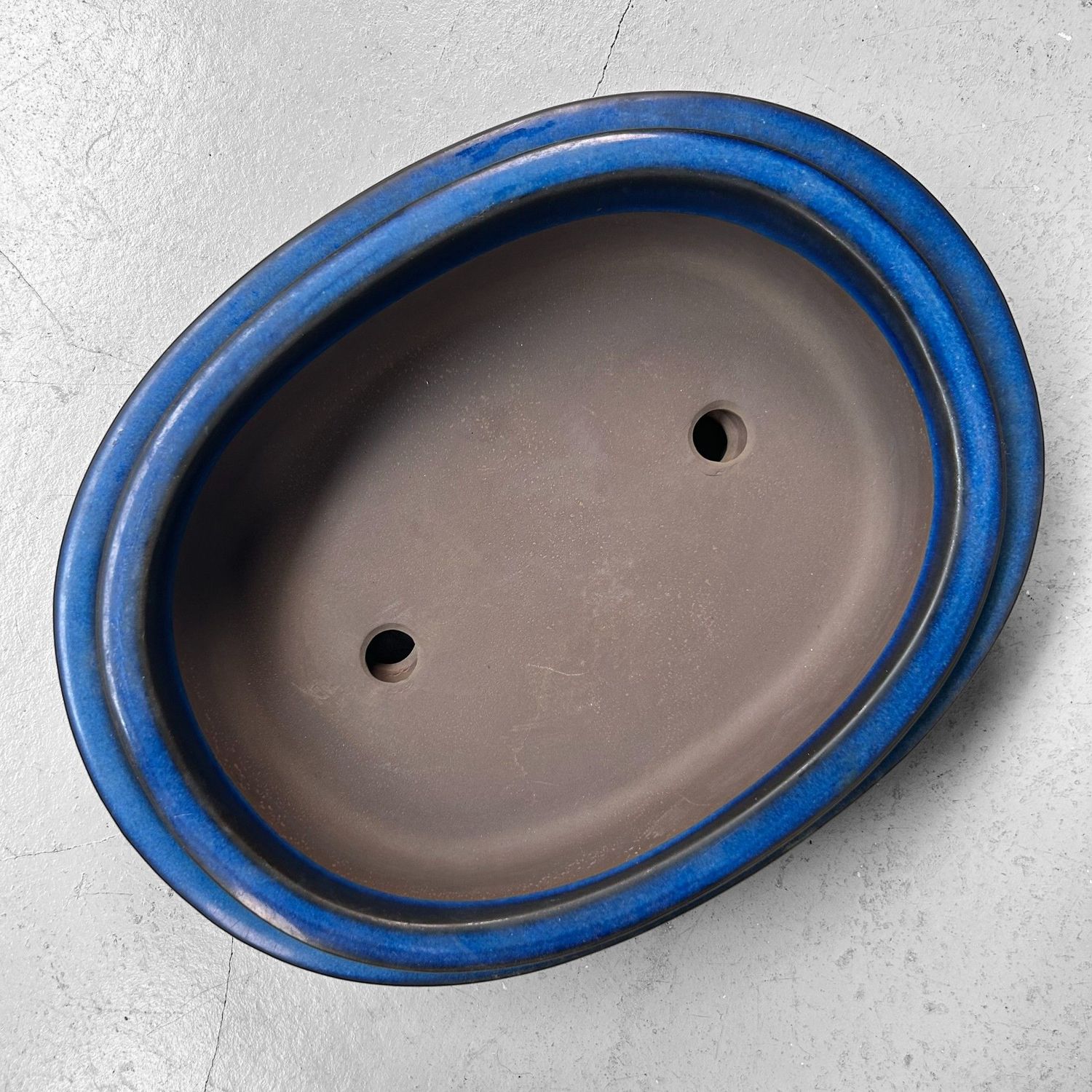 Set van Twee Japanse Vintage Bonsai Schalen, 1970s