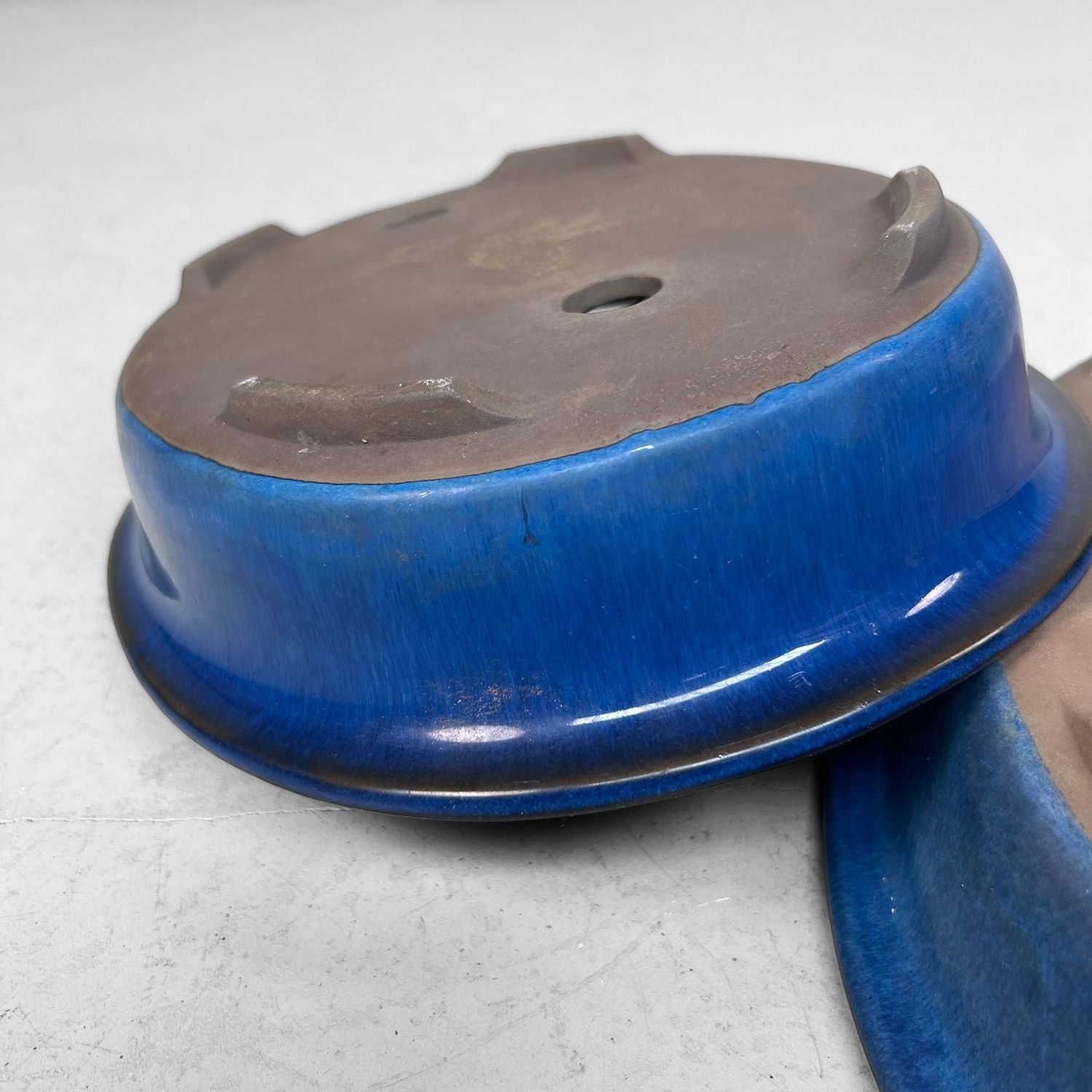 Set van Twee Japanse Vintage Bonsai Schalen, 1970s