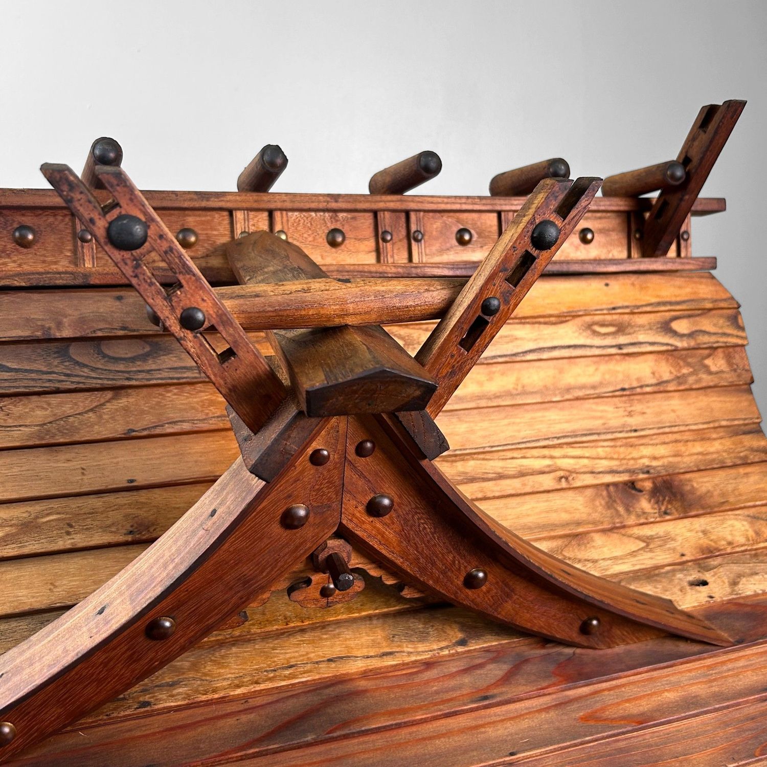 Japanese Wooden Temple, 1930s — Large Home Shrine