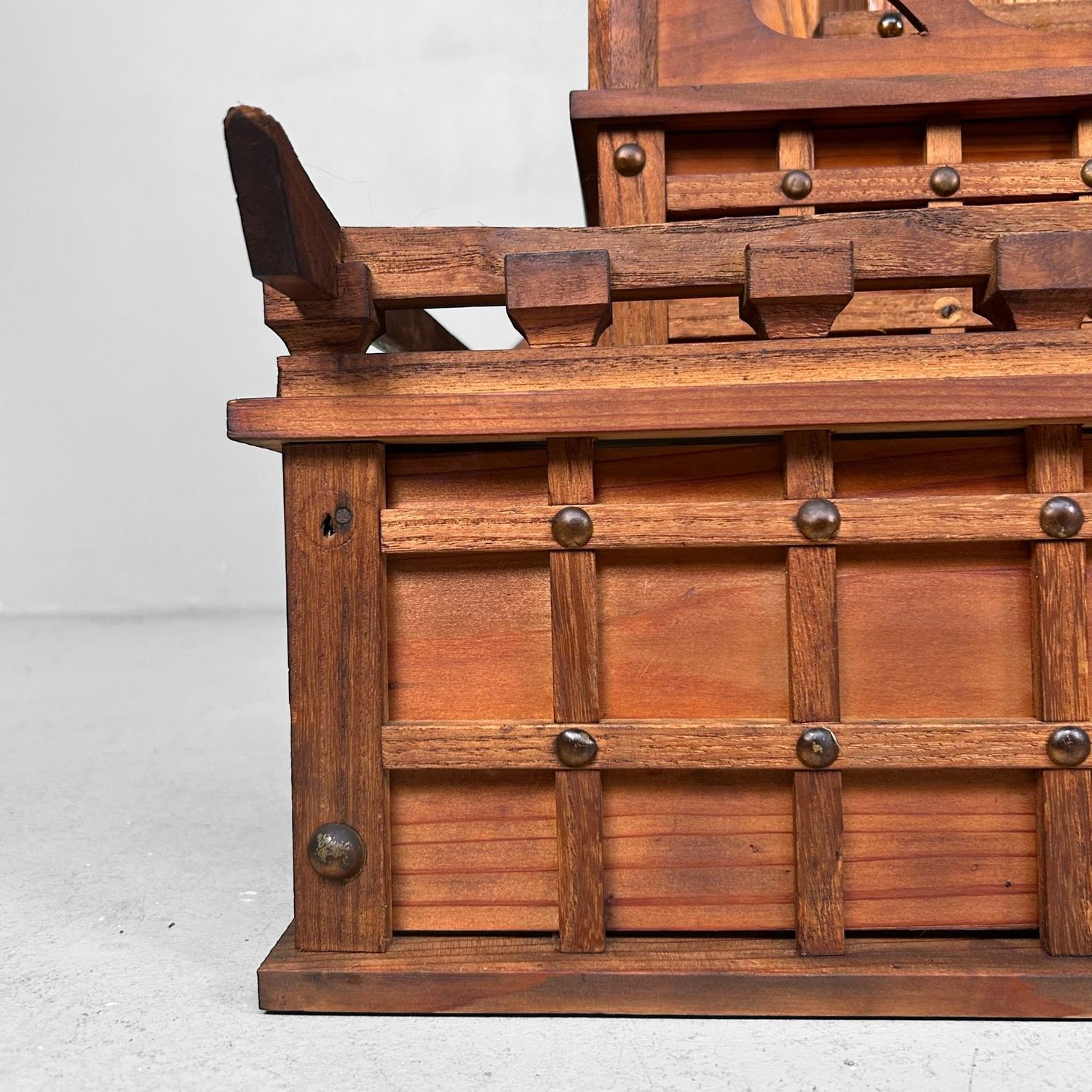Japanese Wooden Temple, 1930s — Large Home Shrine