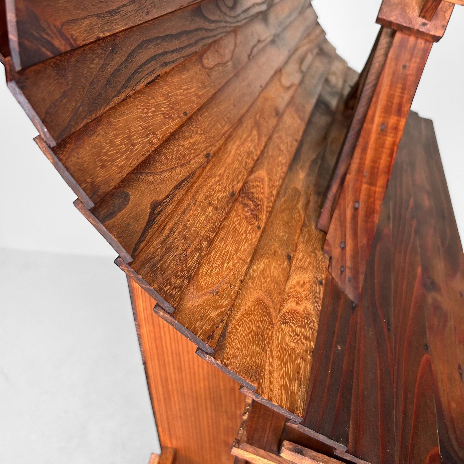 Japanese Wooden Temple, 1930s — Large Home Shrine