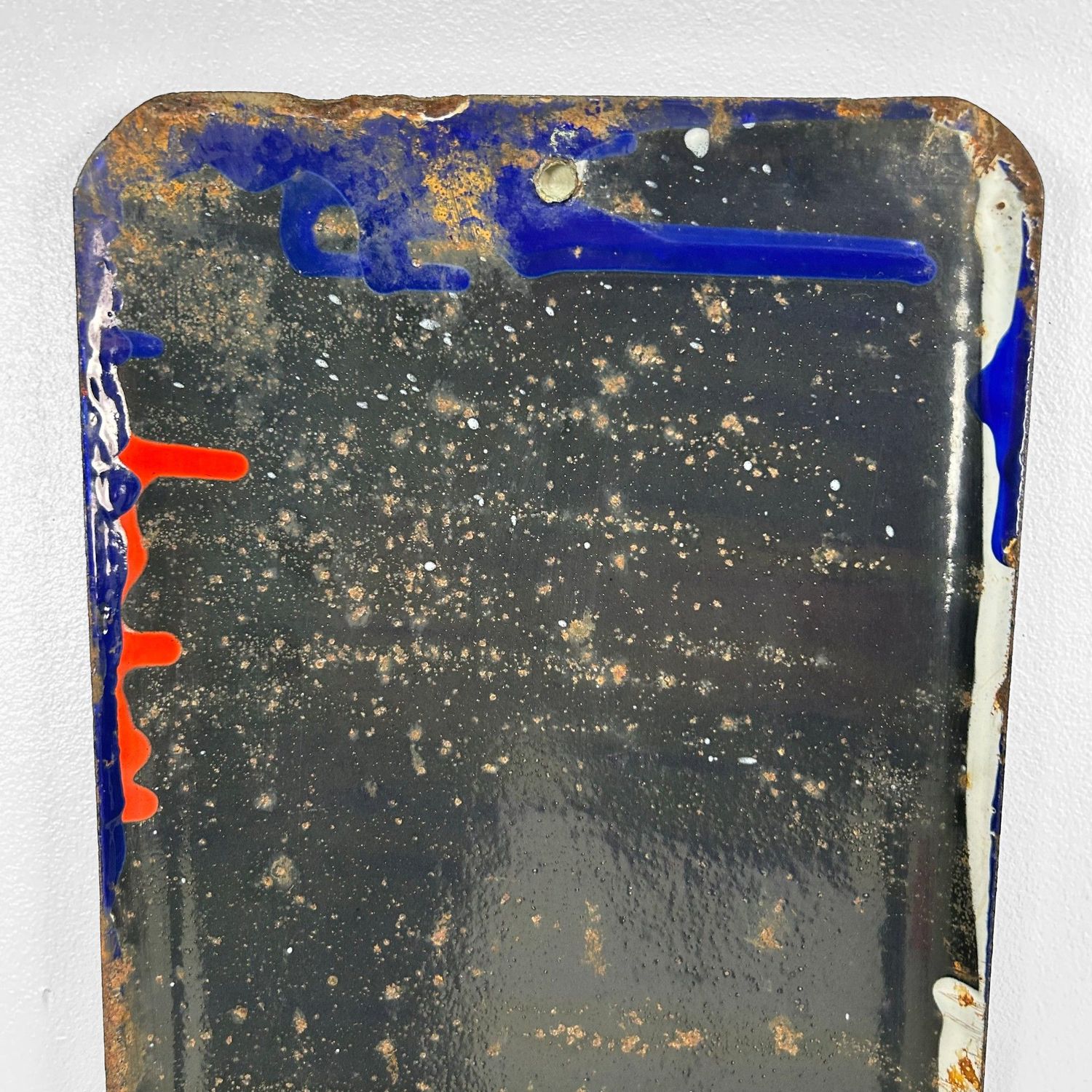 Enamel Distilled Spirit Advertising Sign — Shōchū, 1940s — Japan