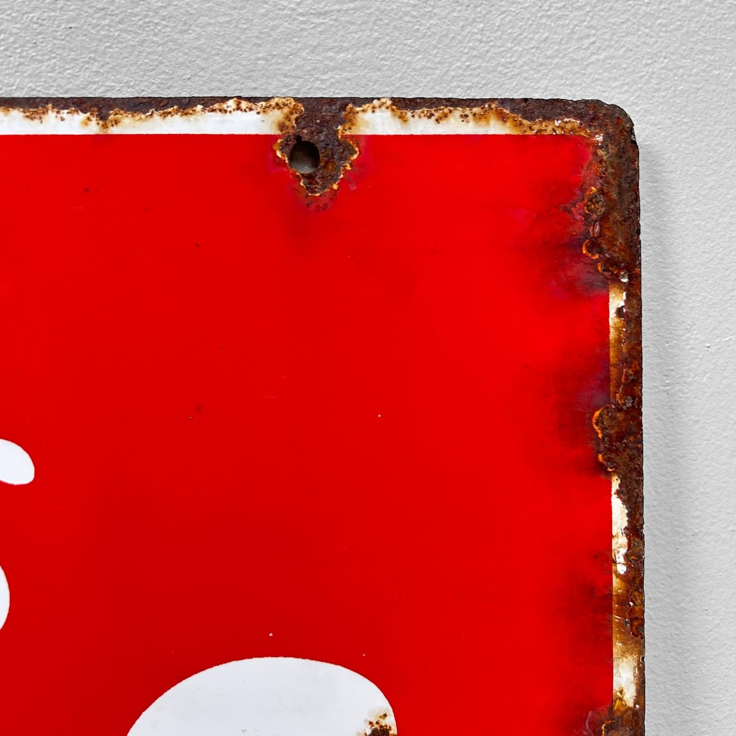 Enamel Advertising Sign “Tabako”, 1950s — Japan