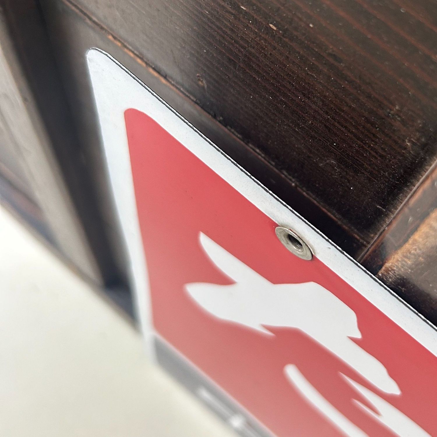 Emaille reclamebord ‘Tabako’ & Chūnichi Shimbun, 1984 — Japan