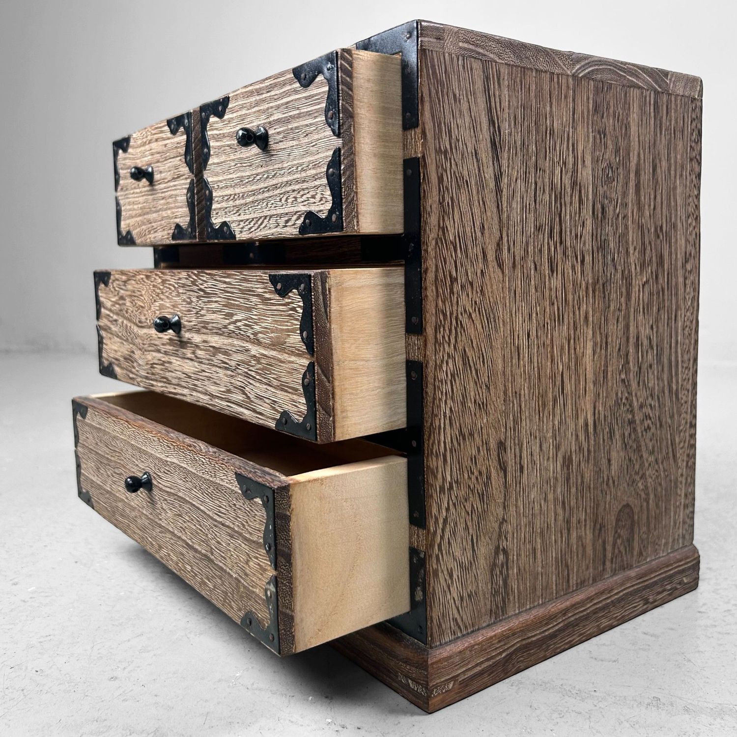 Small Japanese Chest, Storage Tansu, 1970s Small Japanese Chest, Storage Tansu, 1970s