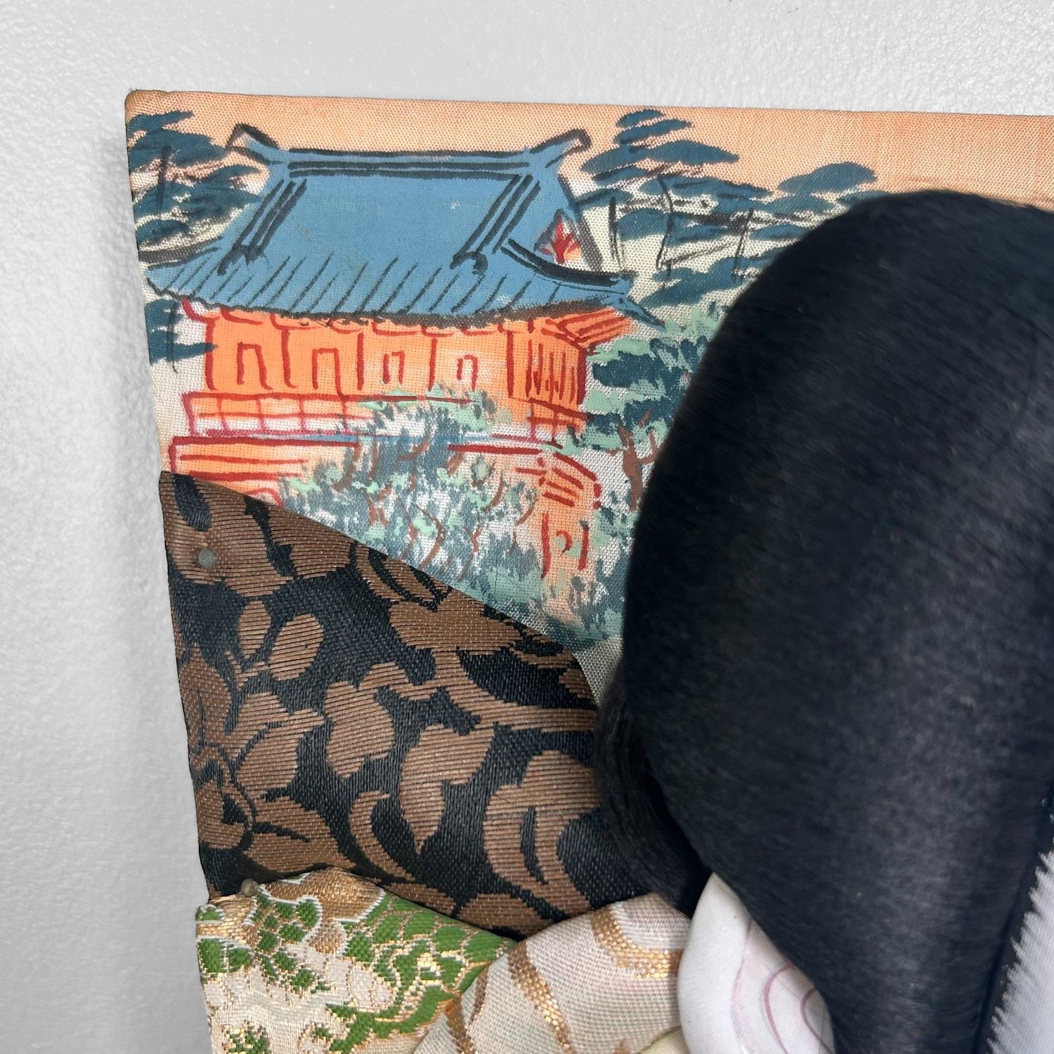 Japanse Hagoita met Kabuki Samoerai, 1960s