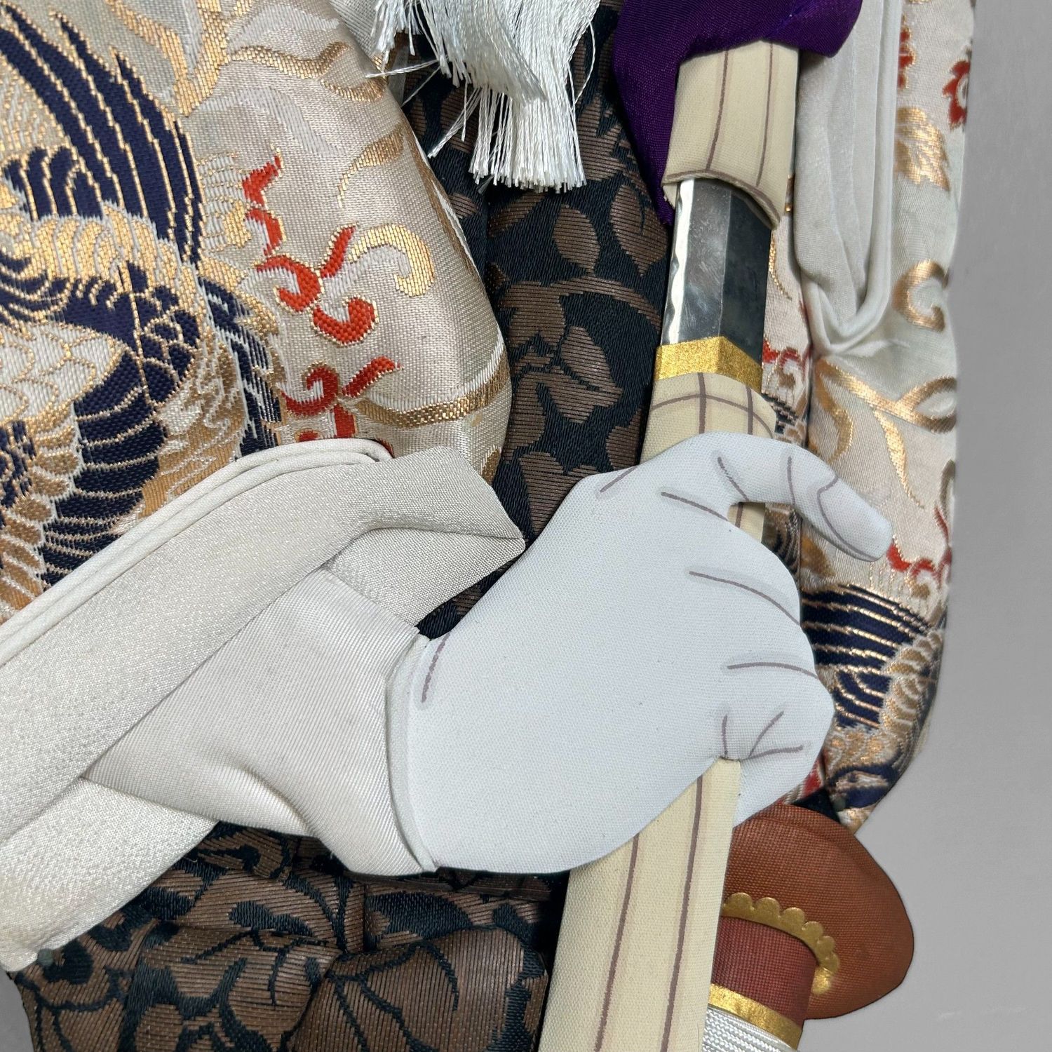 Japanse Hagoita met Kabuki Samoerai, 1960s