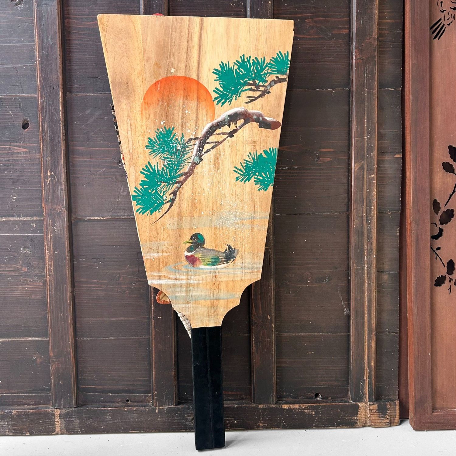 Japanse Hagoita met Kabuki Samoerai, 1960s