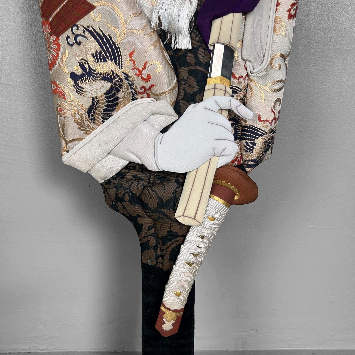 Japanse Hagoita met Kabuki Samoerai, 1960s