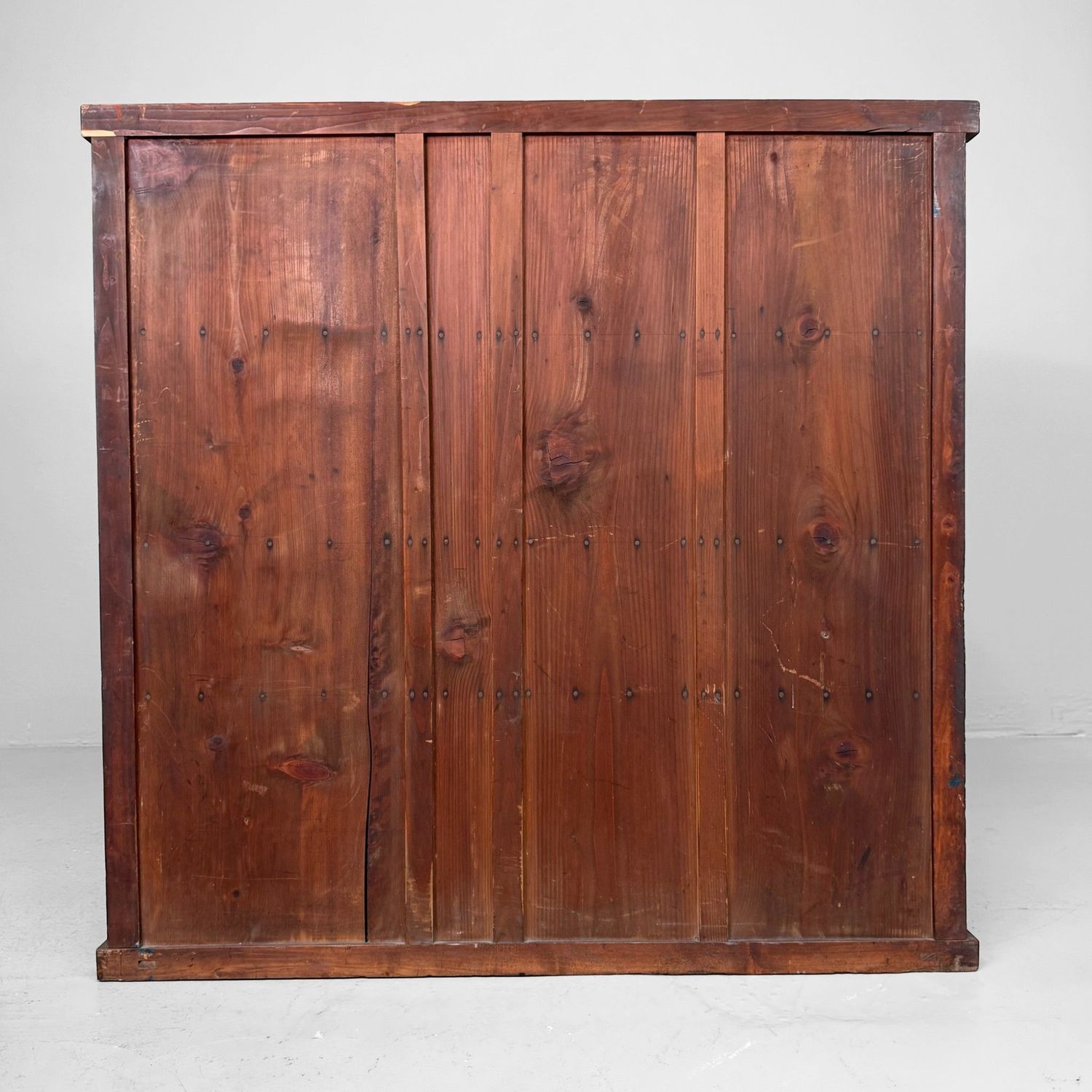 Japanse Tansu, Opbergmeubel met Schuifdeuren en Lade, 1910s