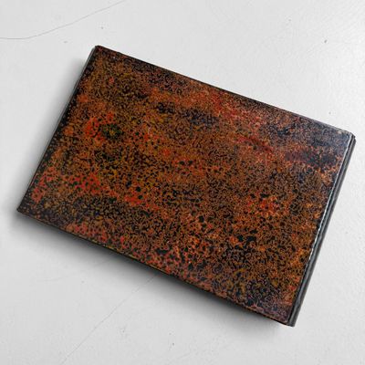 Japanese Lacquered Display Stand, Koita,, Tsugaru-nuri, 1920s