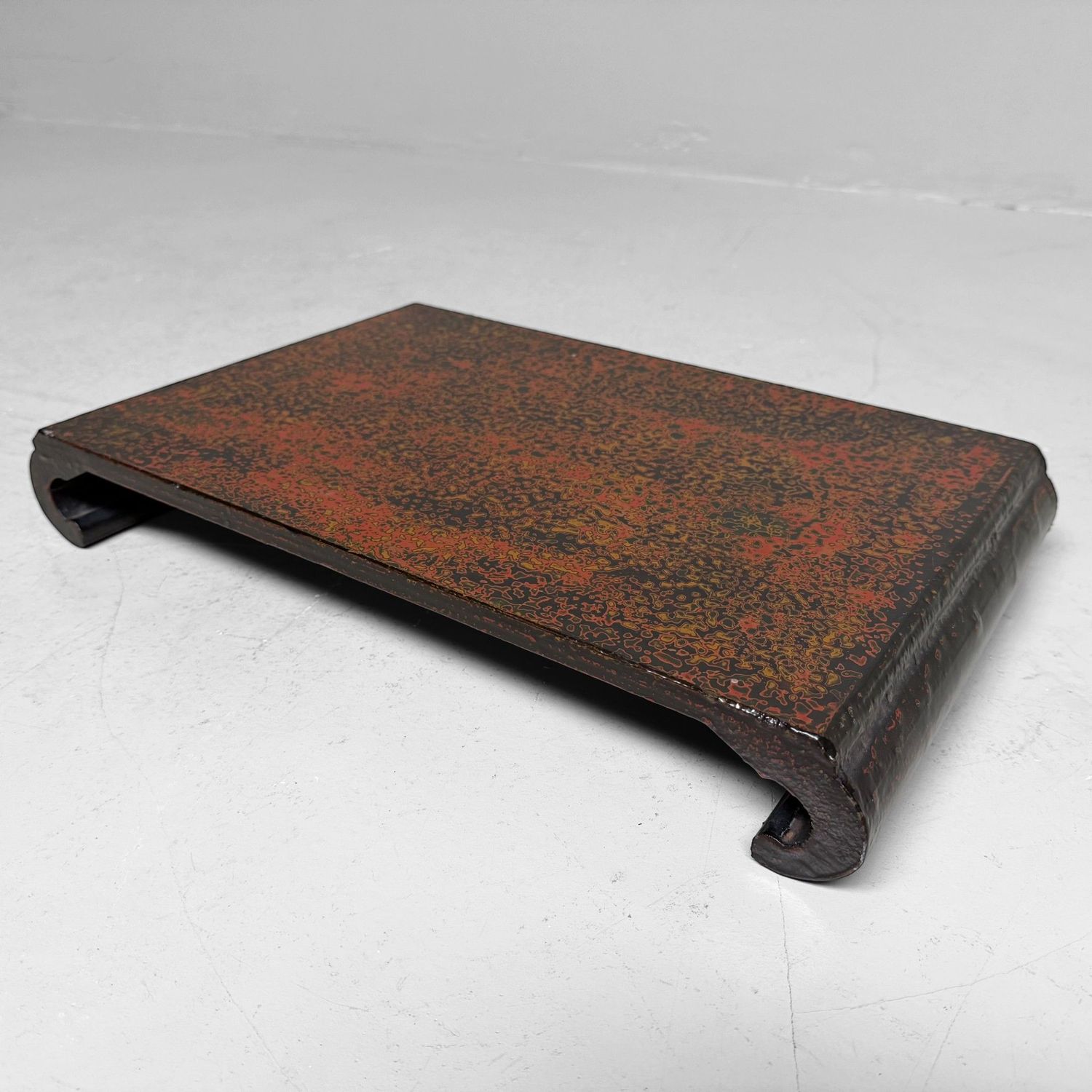 Japanese Lacquered Display Stand, Koita,, Tsugaru-nuri, 1920s