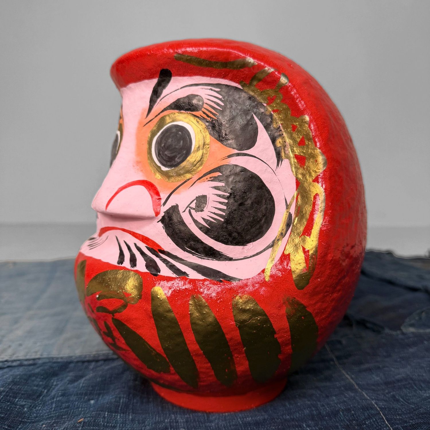 Vintage Daruma Doll, jaren '80, Japan.