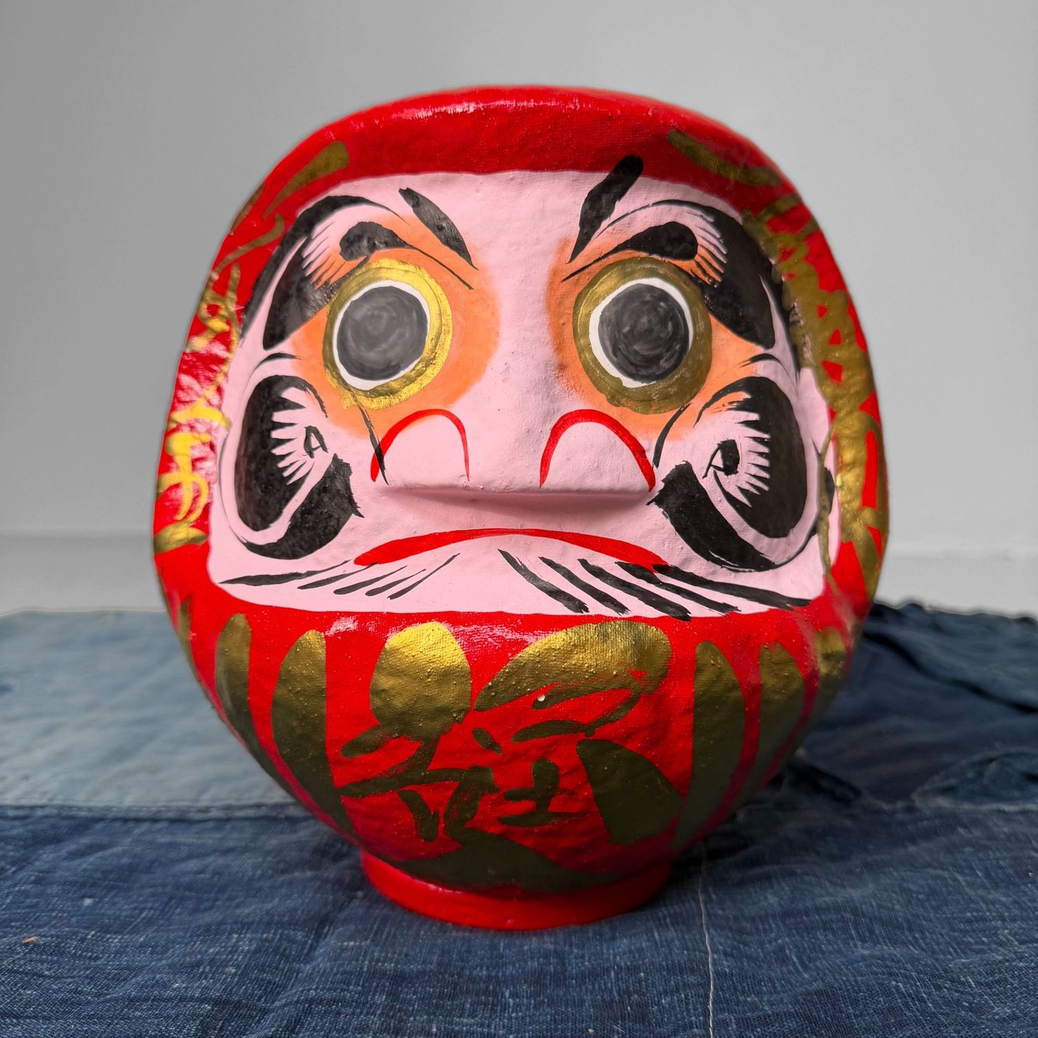 Vintage Daruma Doll, jaren '80, Japan.