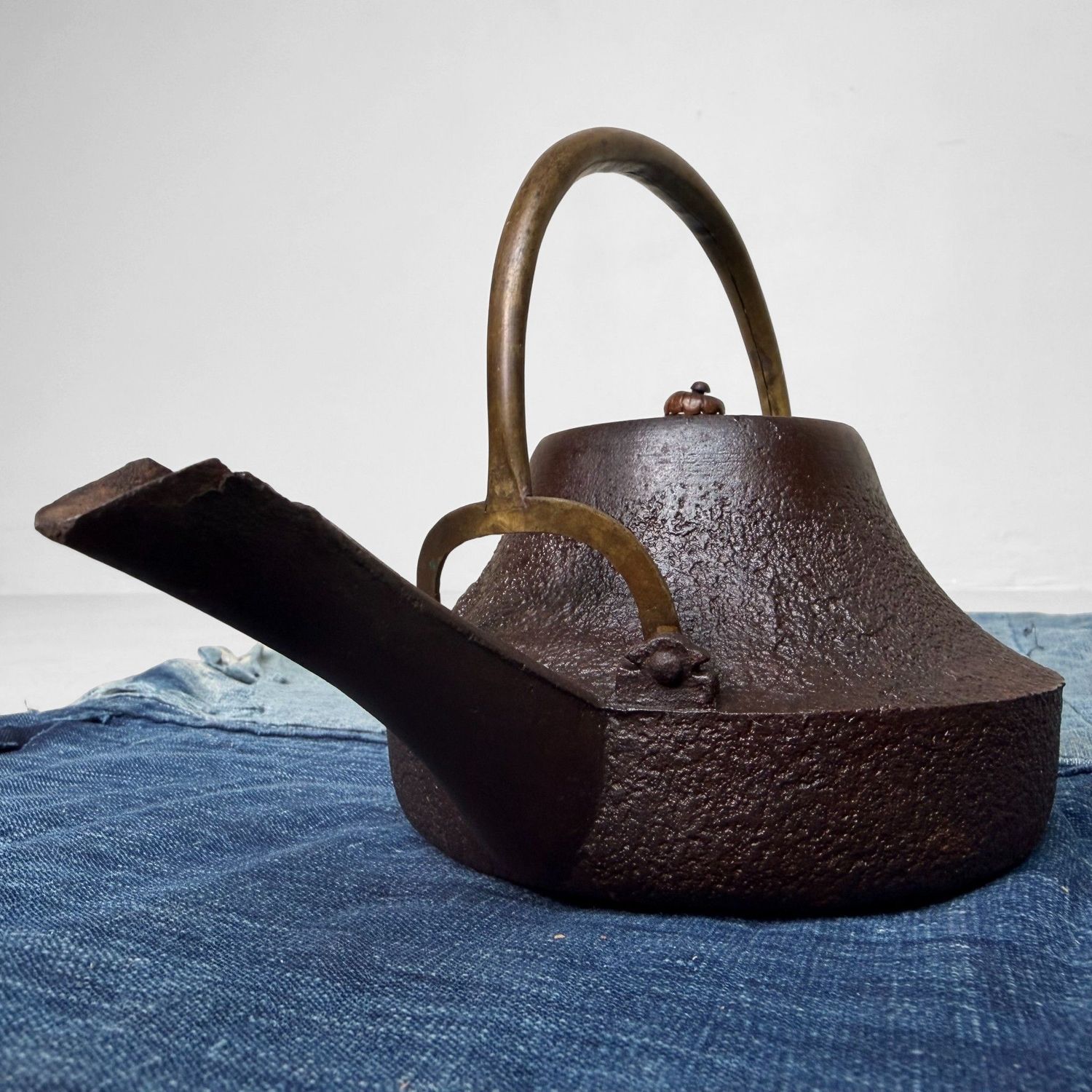 Antieke Japanse Tetsubin, Traditionele Theeketel, 1860s