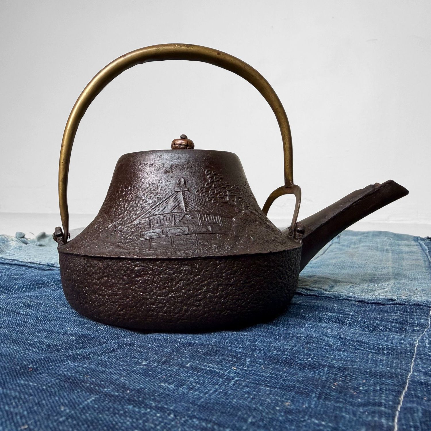 Antieke Japanse Tetsubin, Traditionele Theeketel, 1860s