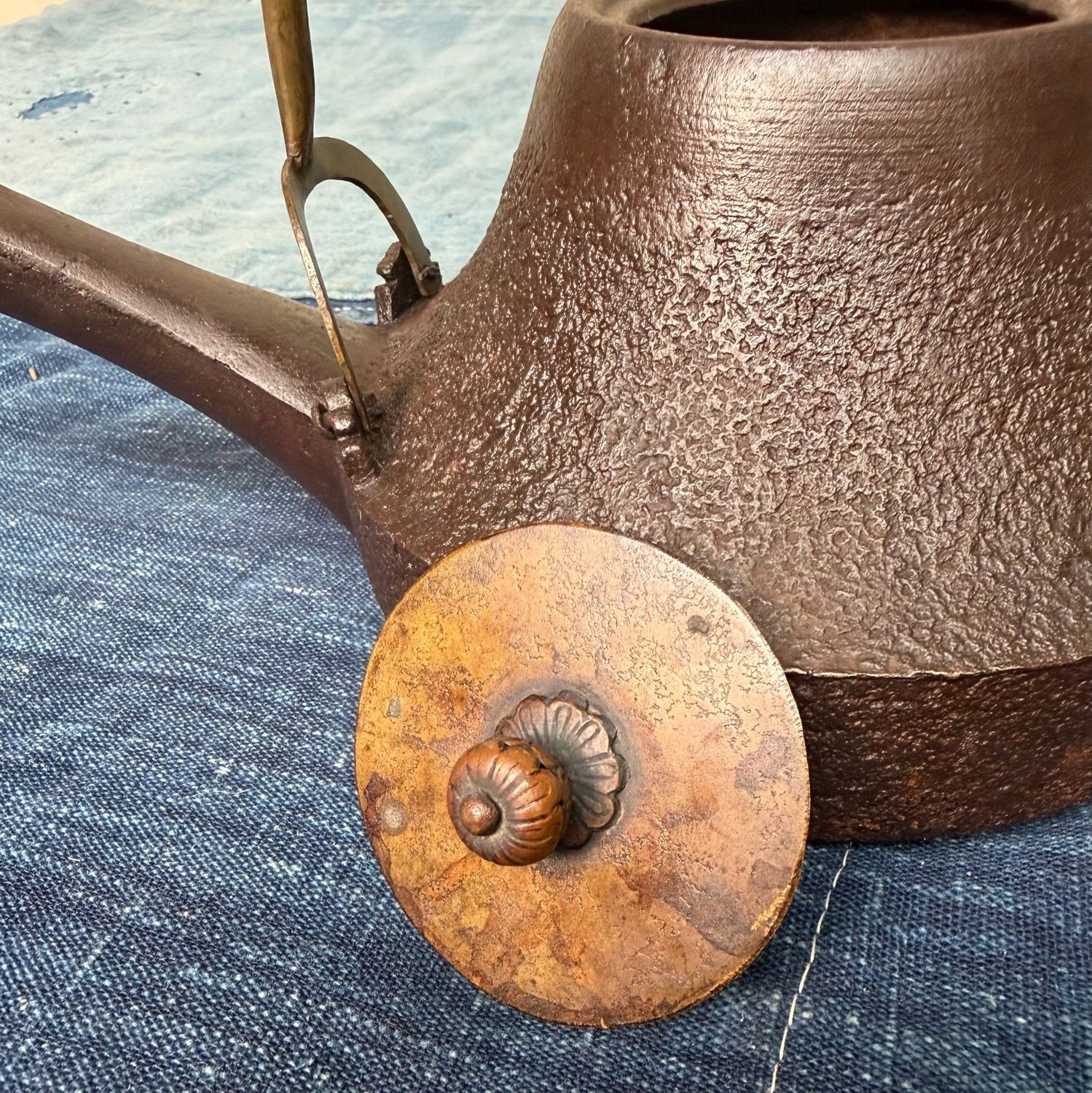 Antieke Japanse Tetsubin, Traditionele Theeketel, 1860s