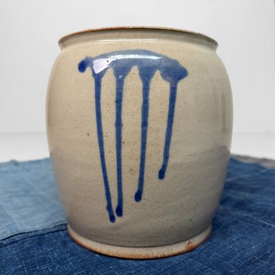 Japanse Iwami-yaki Voorraadpot, 1950s Japanse Iwami-yaki Voorraadpot, 1950s