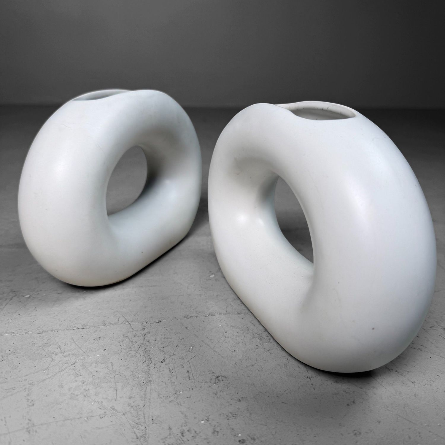 Set of Japanese Modernist Design Ikebana Vases, 1970s