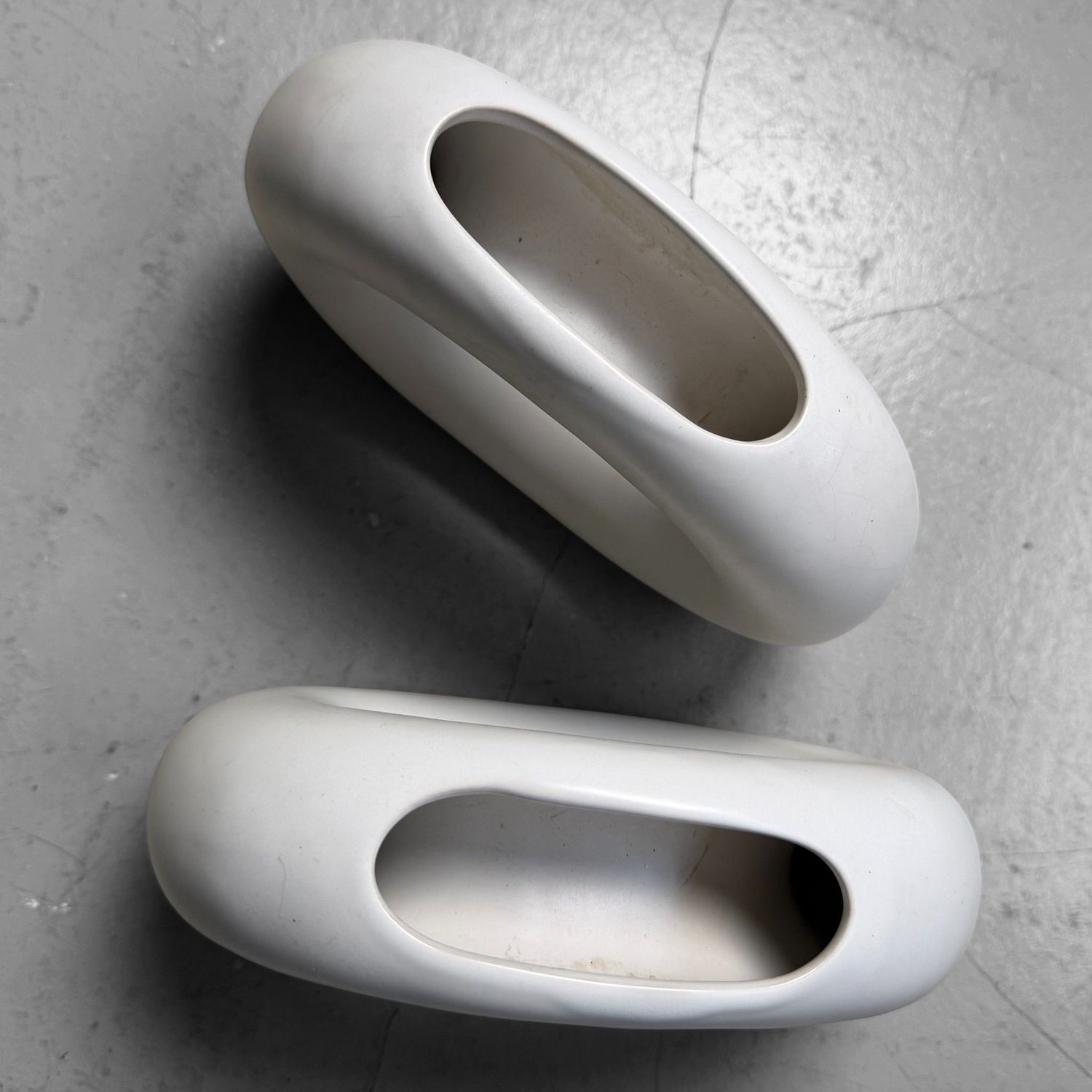 Set of Japanese Modernist Design Ikebana Vases, 1970s