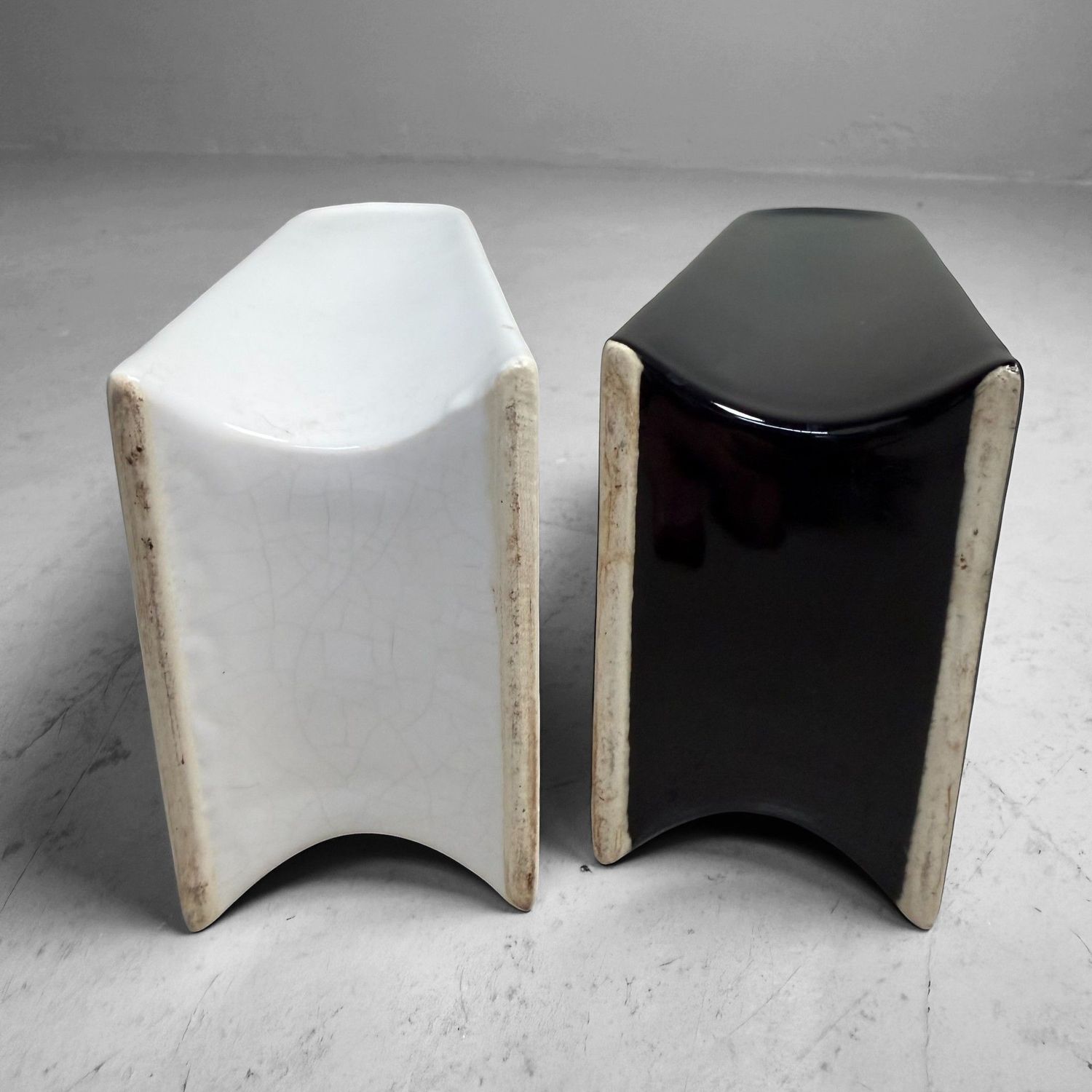 Set ​Japanse Modernistische Ikebana, Bloemenvazen, 1970s.