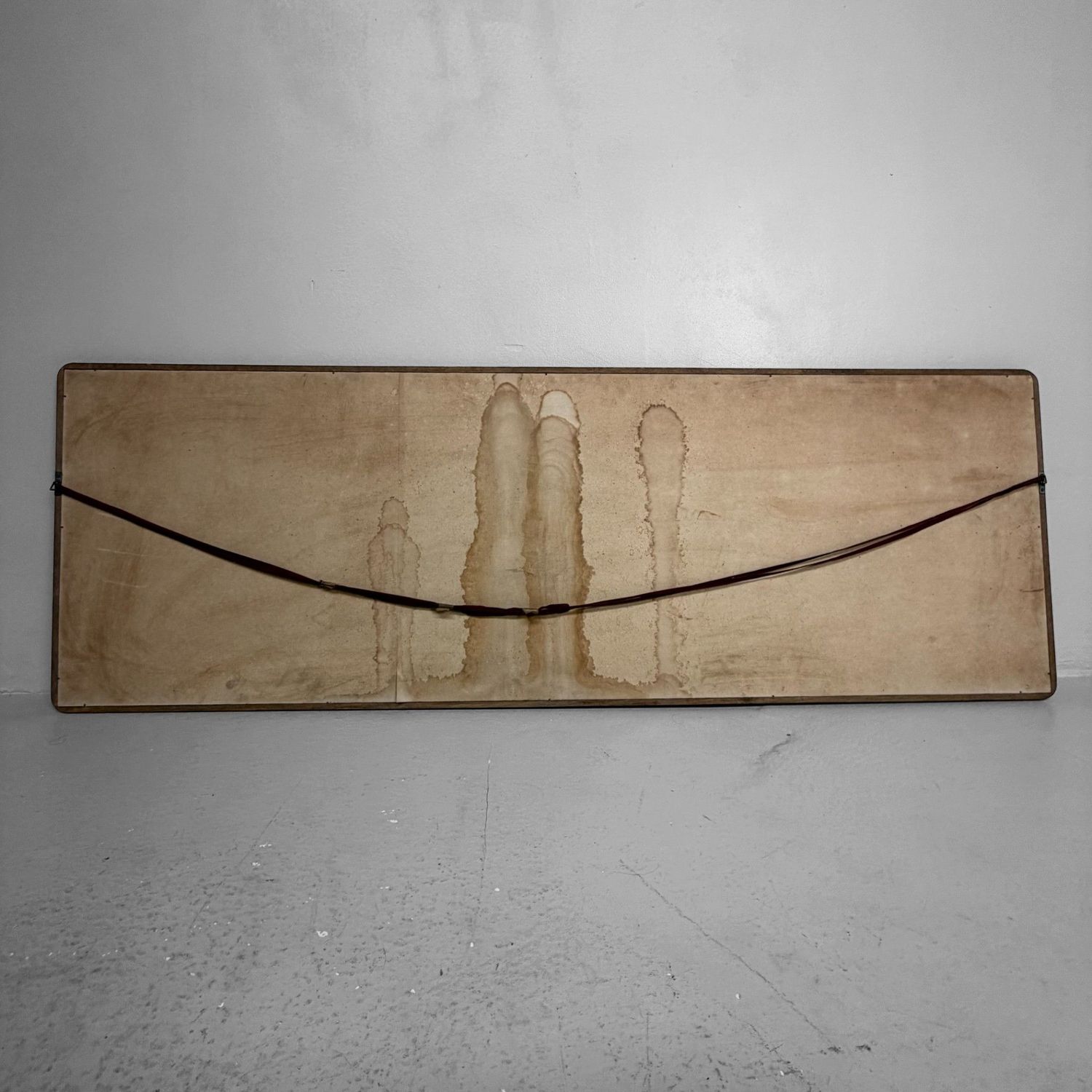 Japans Sumi-e Landschap op Paneel, Muurdecoratie, 1950s