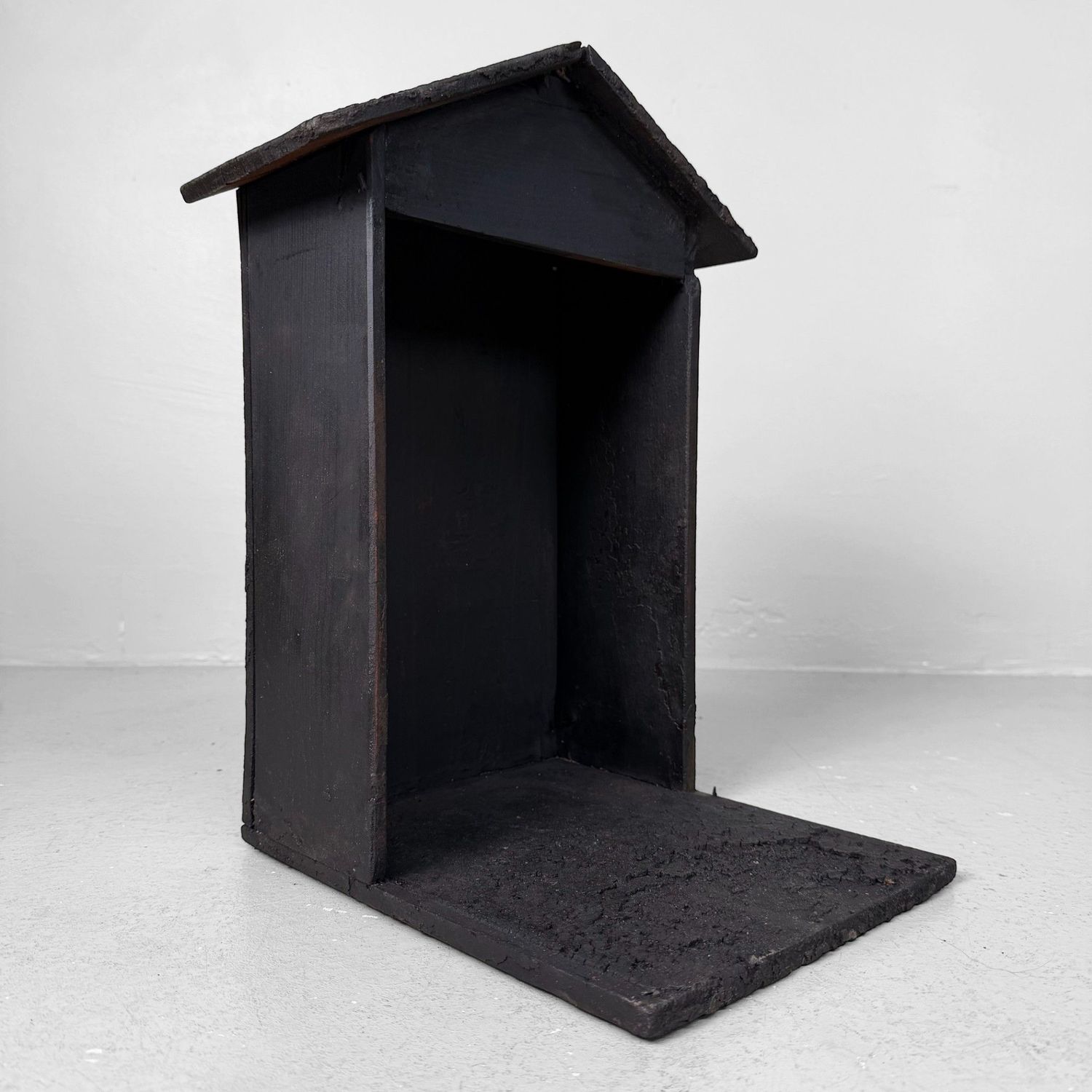 Minimalistische Japanse Houten Tempel-kamidana, Altaar, 1910s